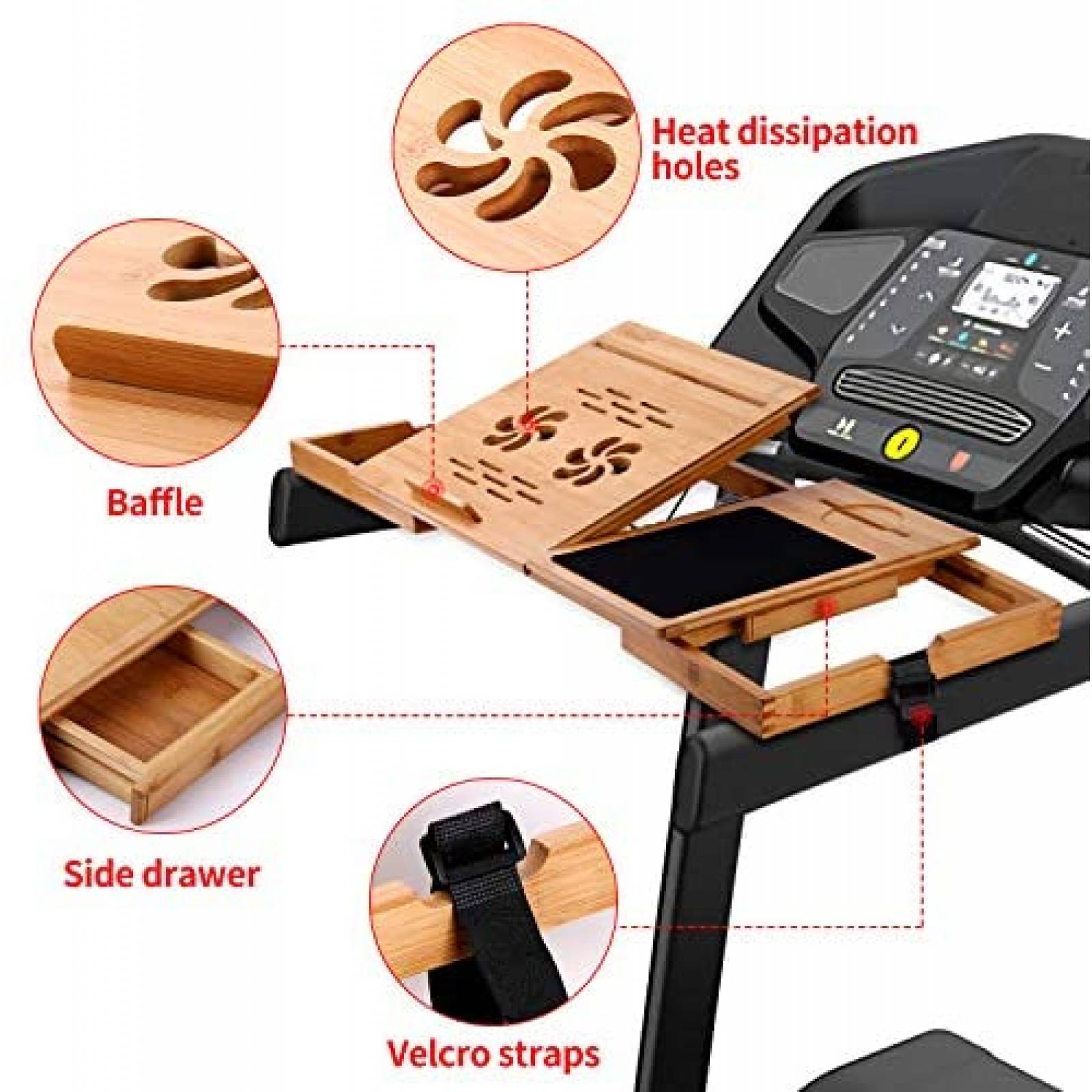 Accesorio De Escritorio Ollieroo Para Caminadora Para Laptop