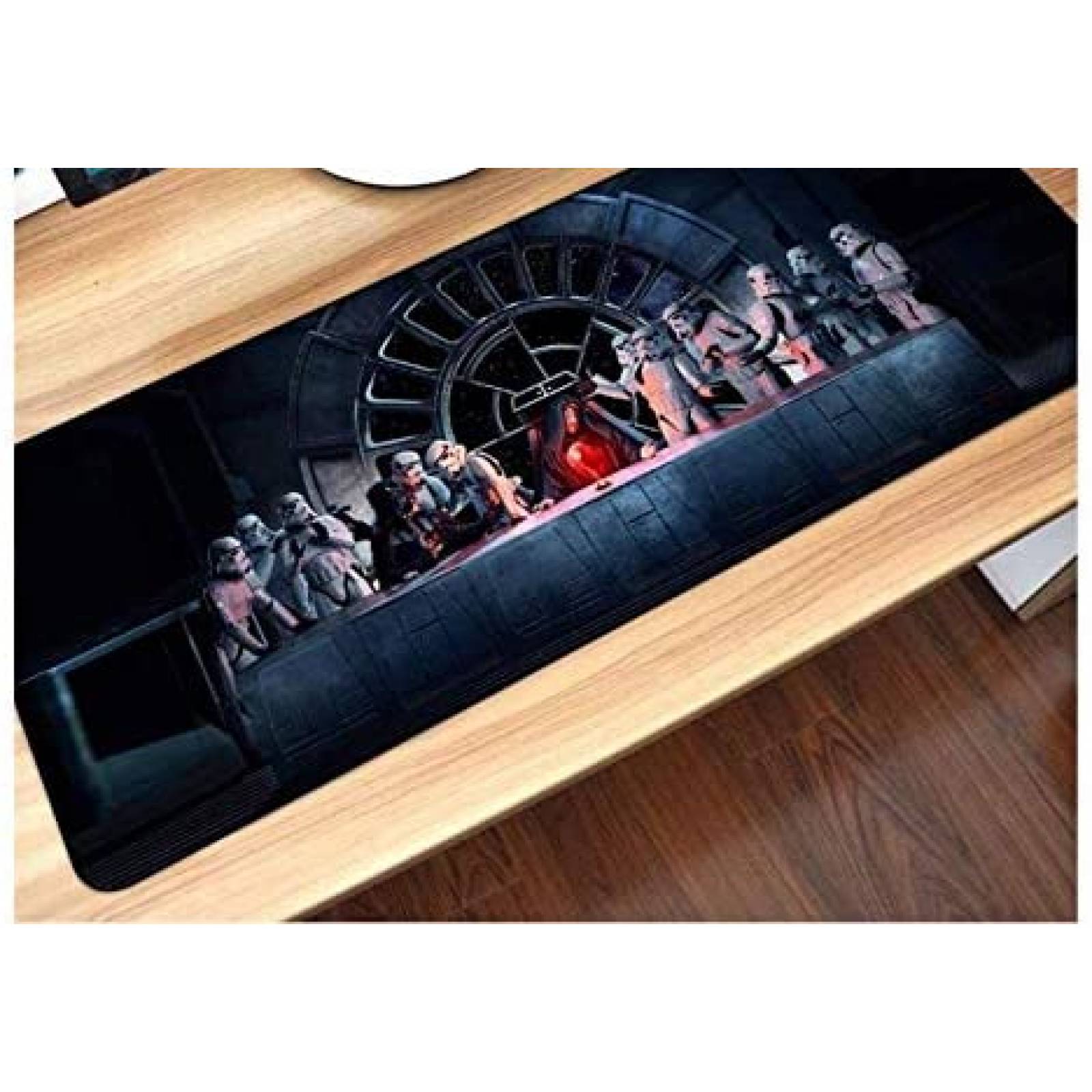Alfombrilla De Mouse Sherpa LLC XXL De Star Wars -Negro