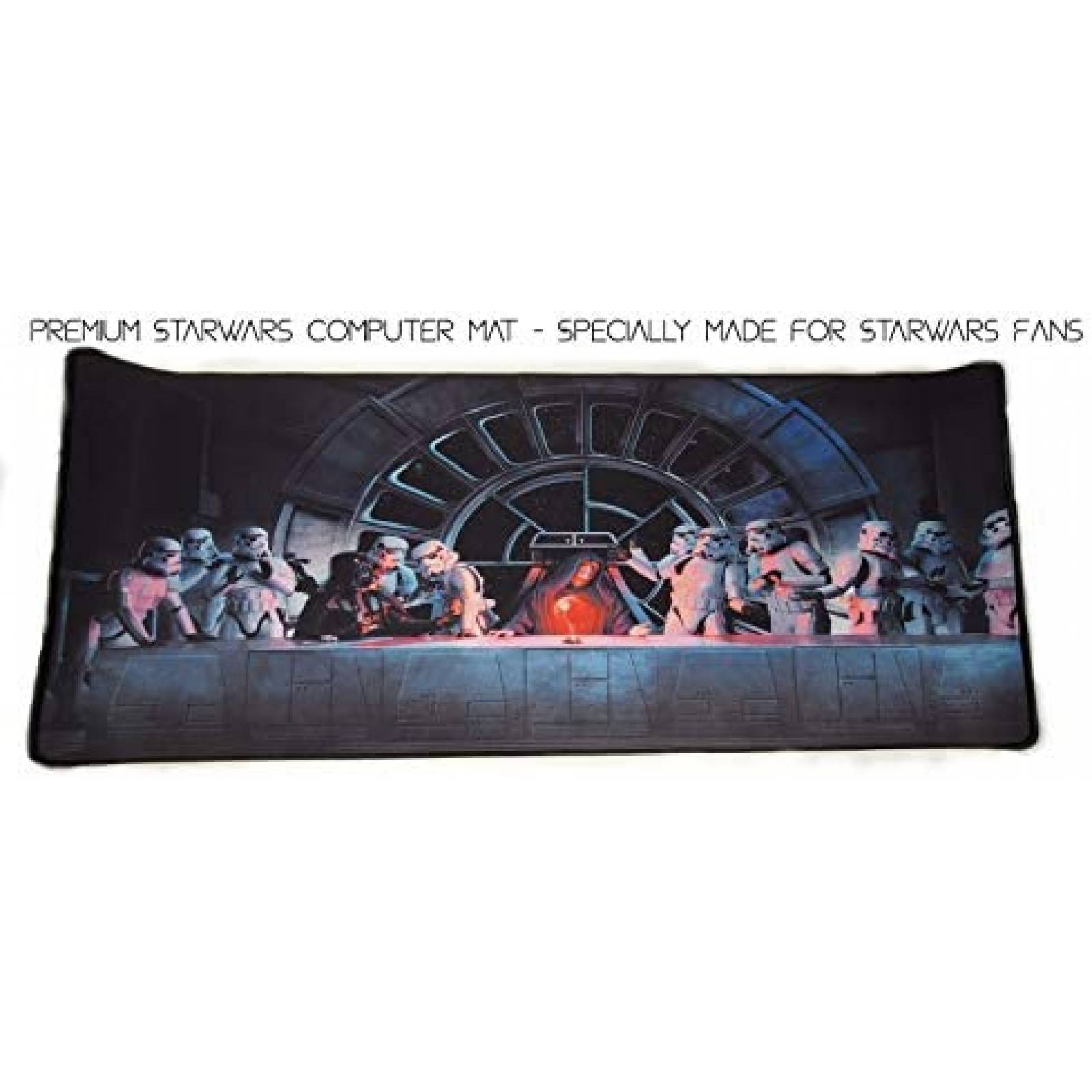 Alfombrilla De Mouse Sherpa LLC XXL De Star Wars -Negro