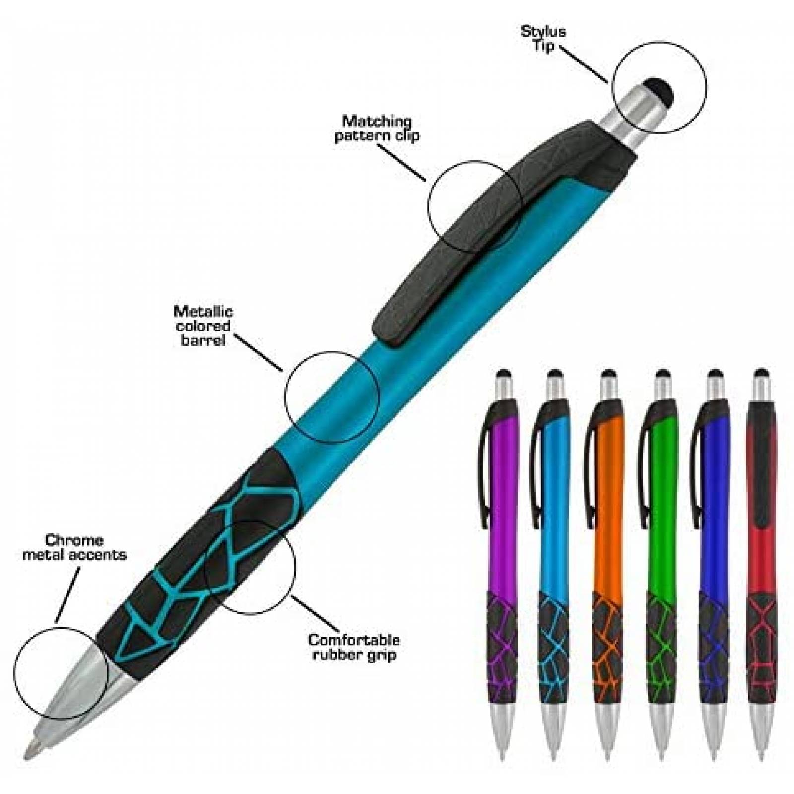 Boligrafo para pantalla tactil Sypen 2 en 1 Paquete de 12
