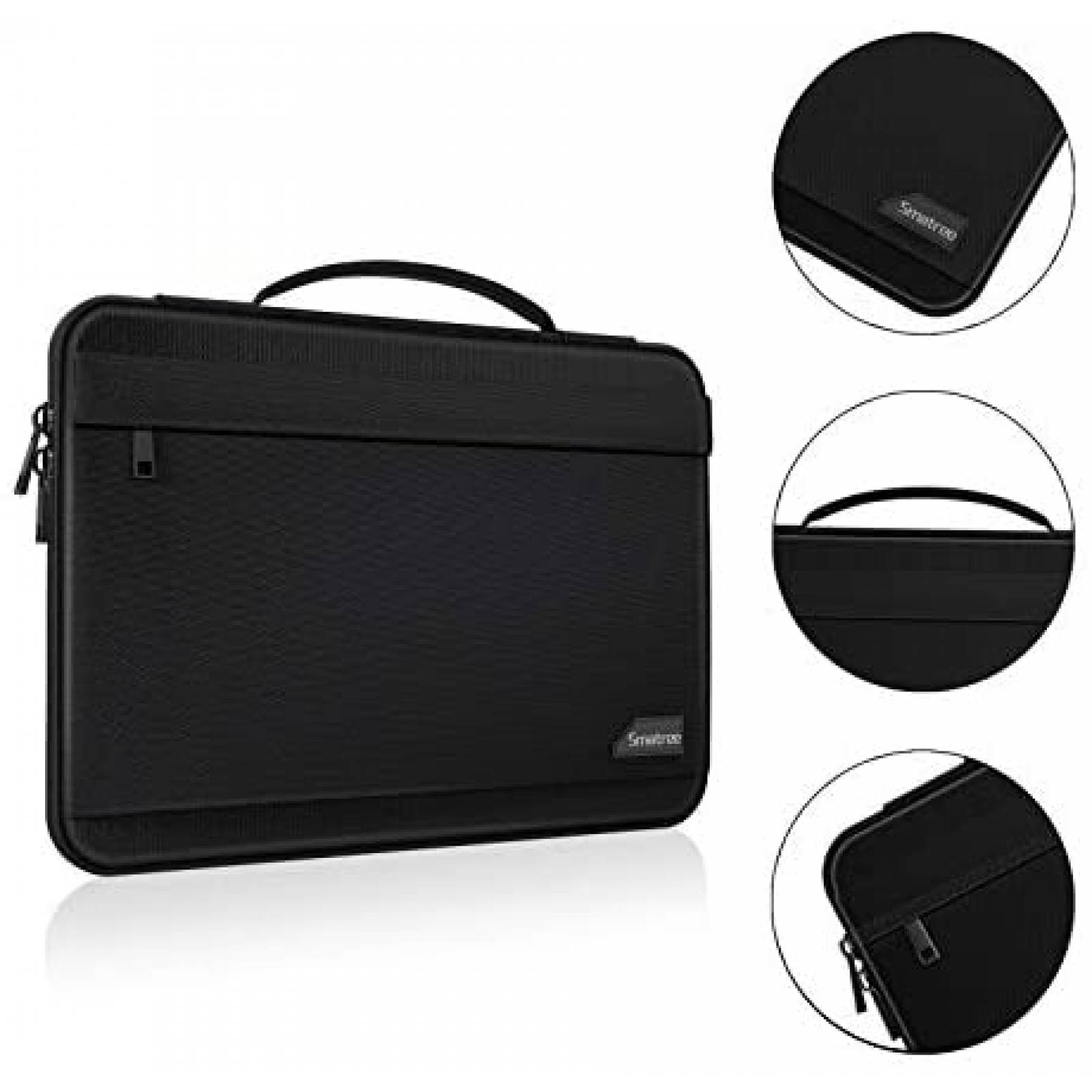 Bolsa para computadora Smatree de 15.6" de manga dura -Negro