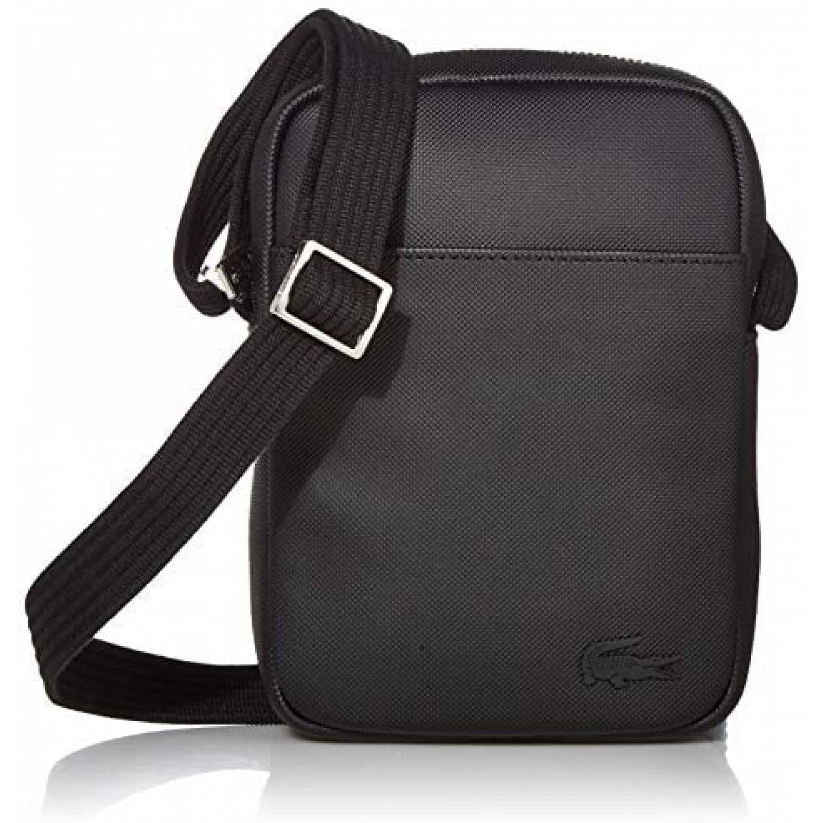 Bolso de Camara para Hombre Lacoste Classic Slim -Negro