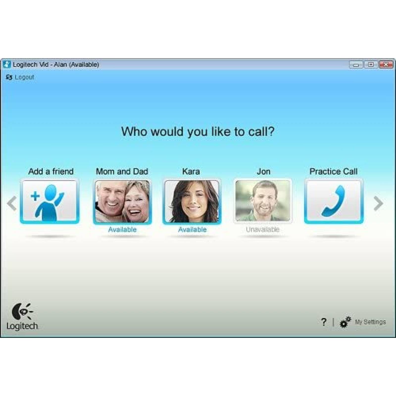 Camara web Jaybird Logitech Pro 9000 para PC -Negro