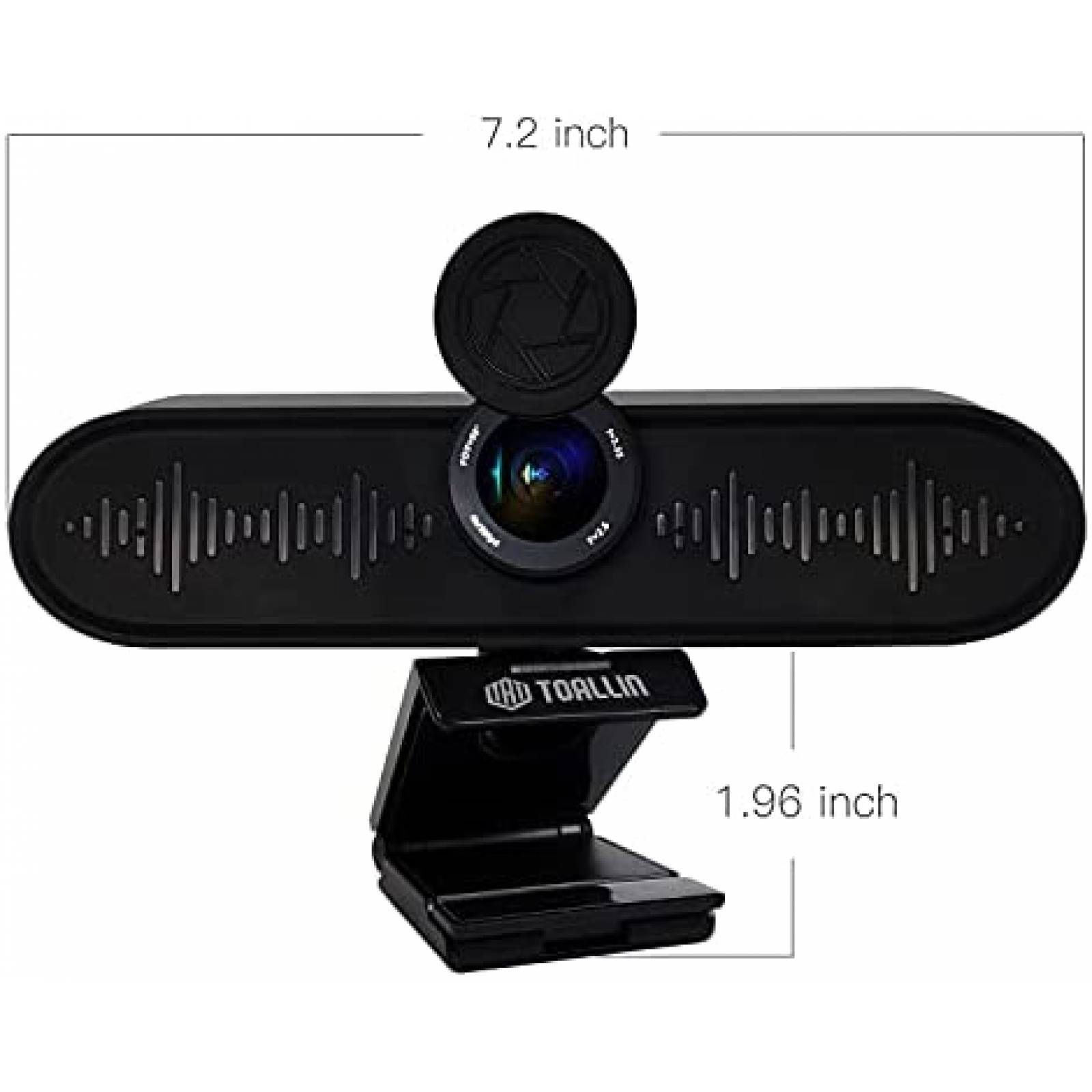 Camara Web TOALLIN 4K Angulo Vision 90 FHD CMOS 1/2,5''