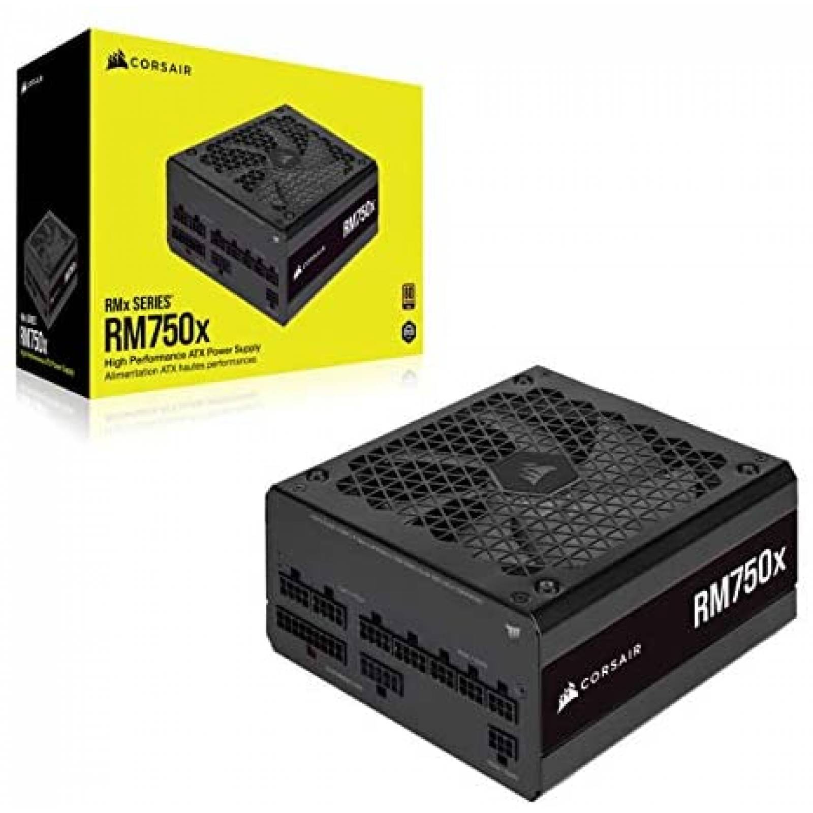 Fuente de energia para PC Corsair RM750x 750 W -Negro