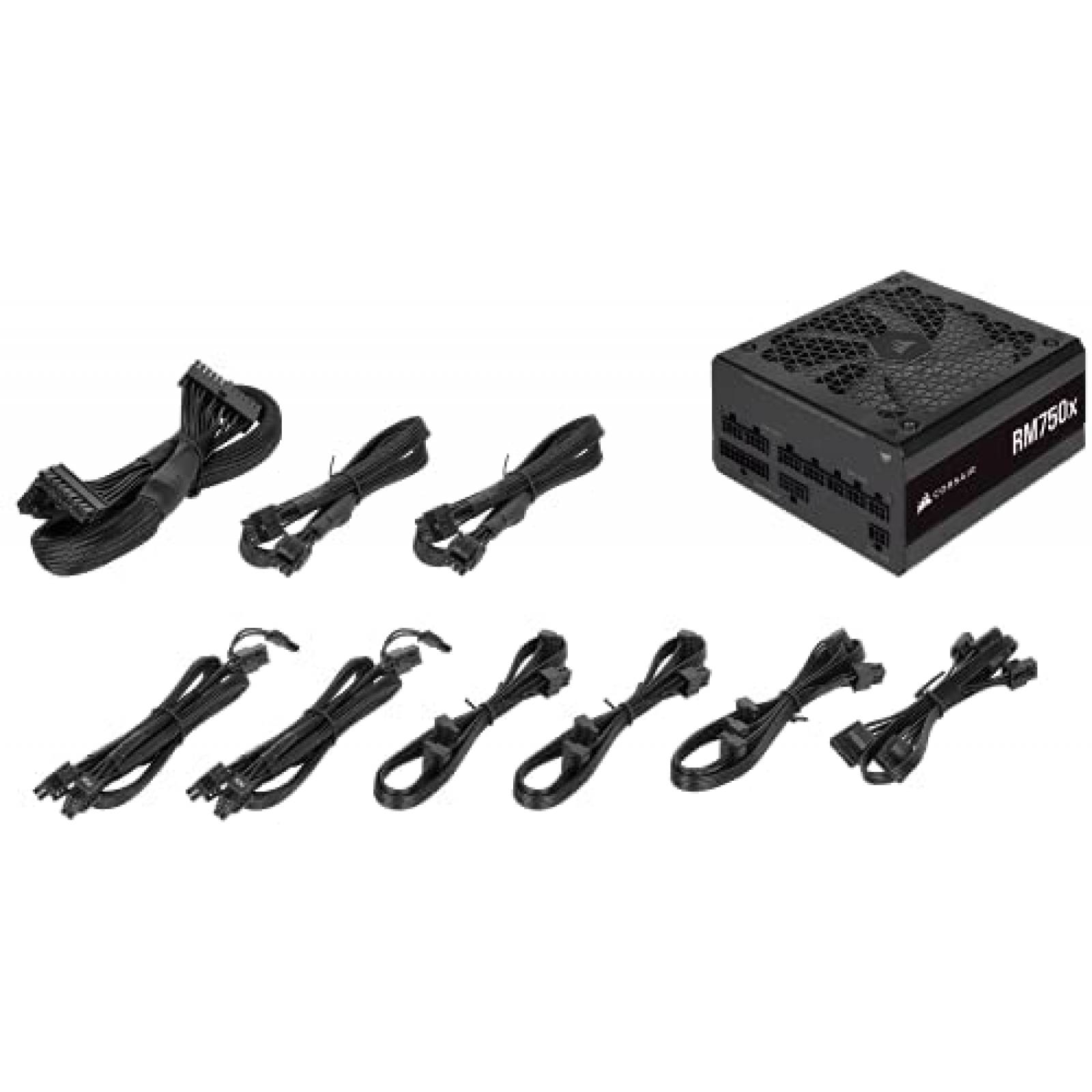 Fuente de energia para PC Corsair RM750x 750 W -Negro