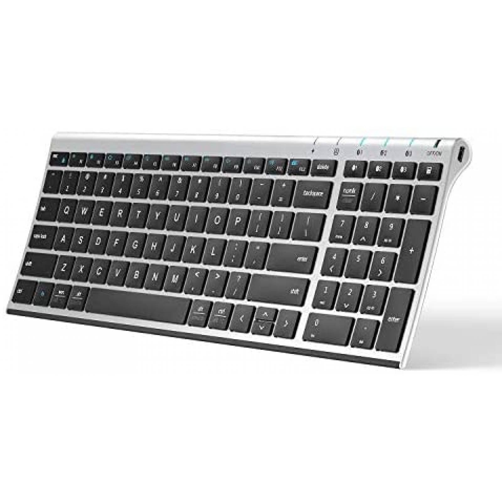 Teclado iClever BK10 Inalambrico Recargable Ergonomico