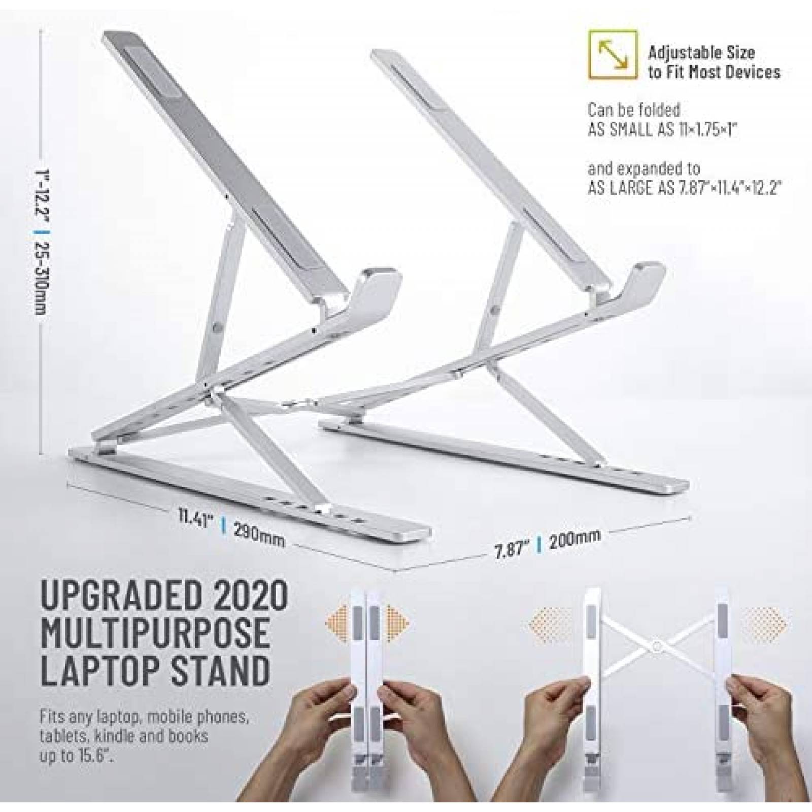 Soporte HOMELUX THEORY Para Laptops De 15.6'' -Negro