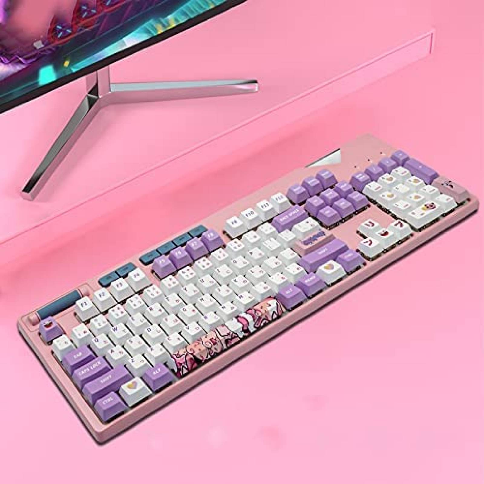 Teclas IJKT 128 Pzs Para Teclado Mecanico Estandar ANSI/ISO