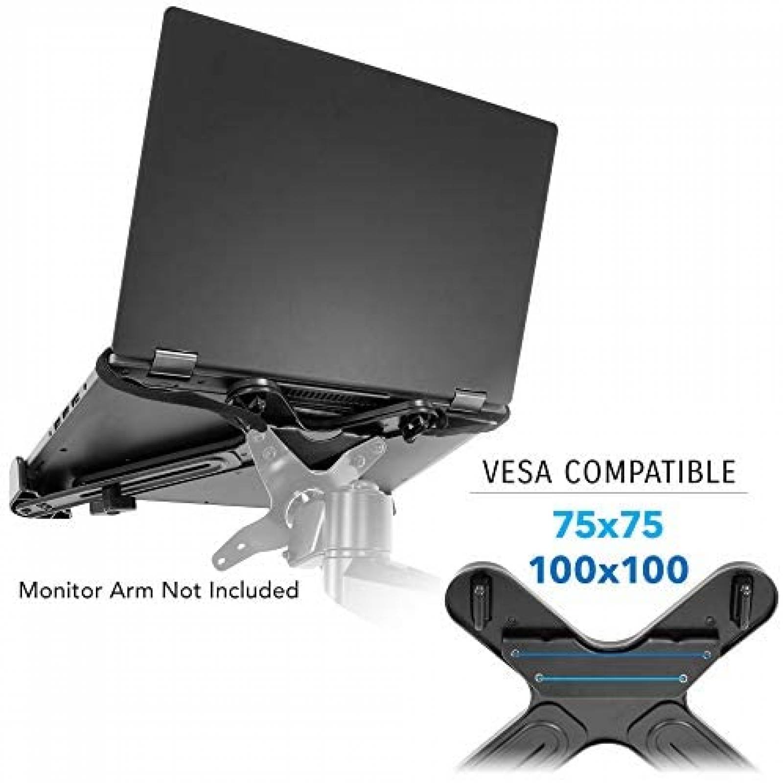 Soporte Laptop Mount-it! VESA Laptop Tray 11-17" -Negro