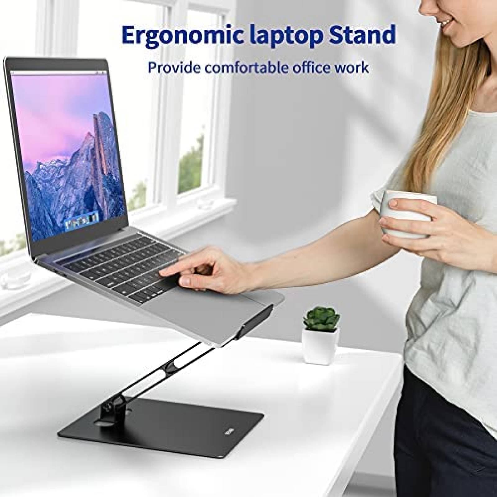 Soporte Para Teclado De Ordenador Ángulo Ergonómico Ajustabl