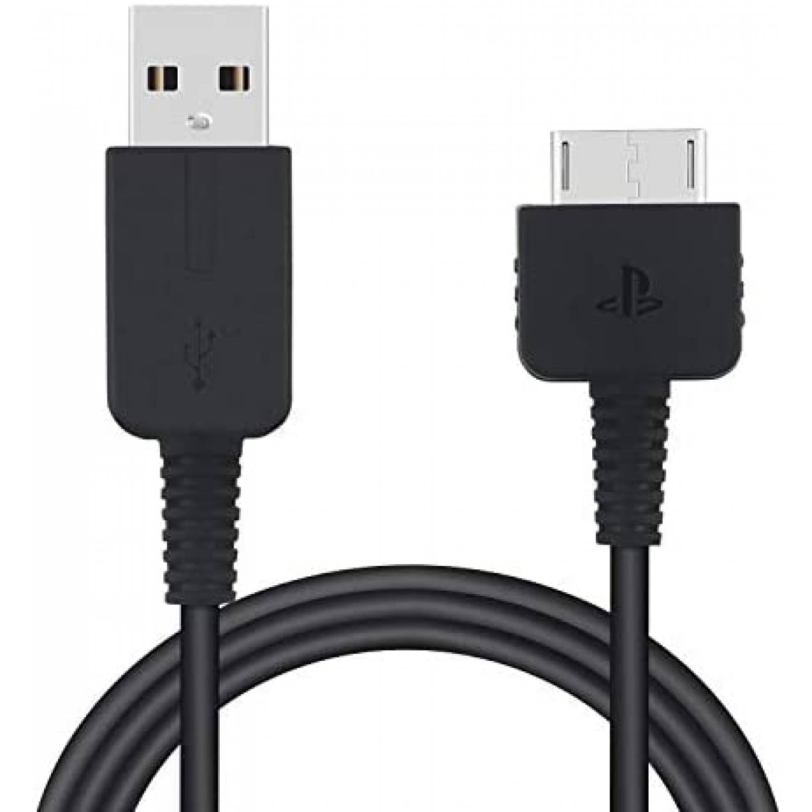 Cable USB Funturbo de 3.3 Pies pasa PSVita 1000 USB -Negro