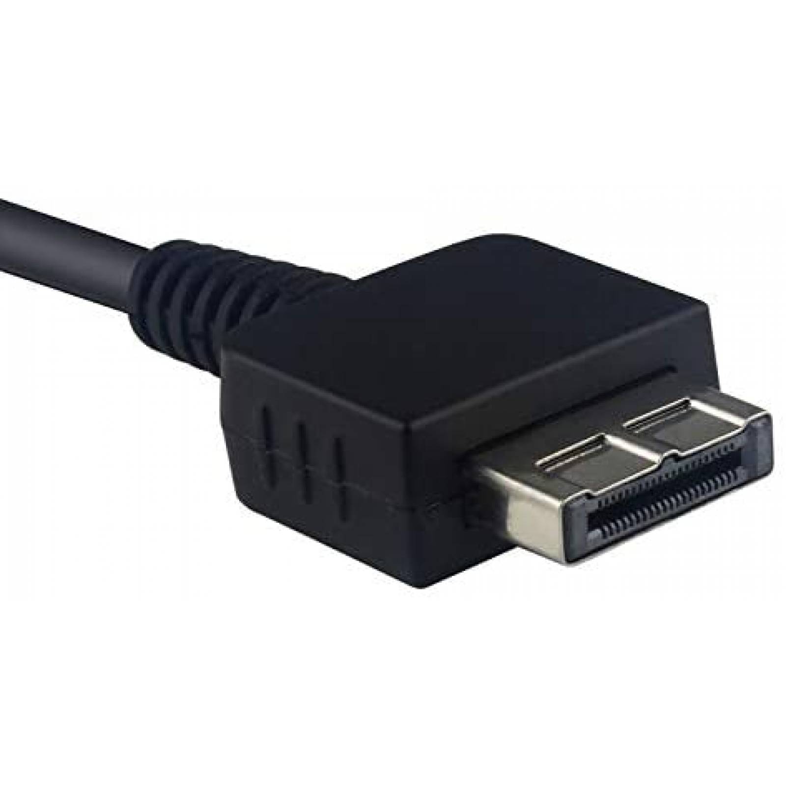 Cable USB Funturbo de 3.3 Pies pasa PSVita 1000 USB -Negro