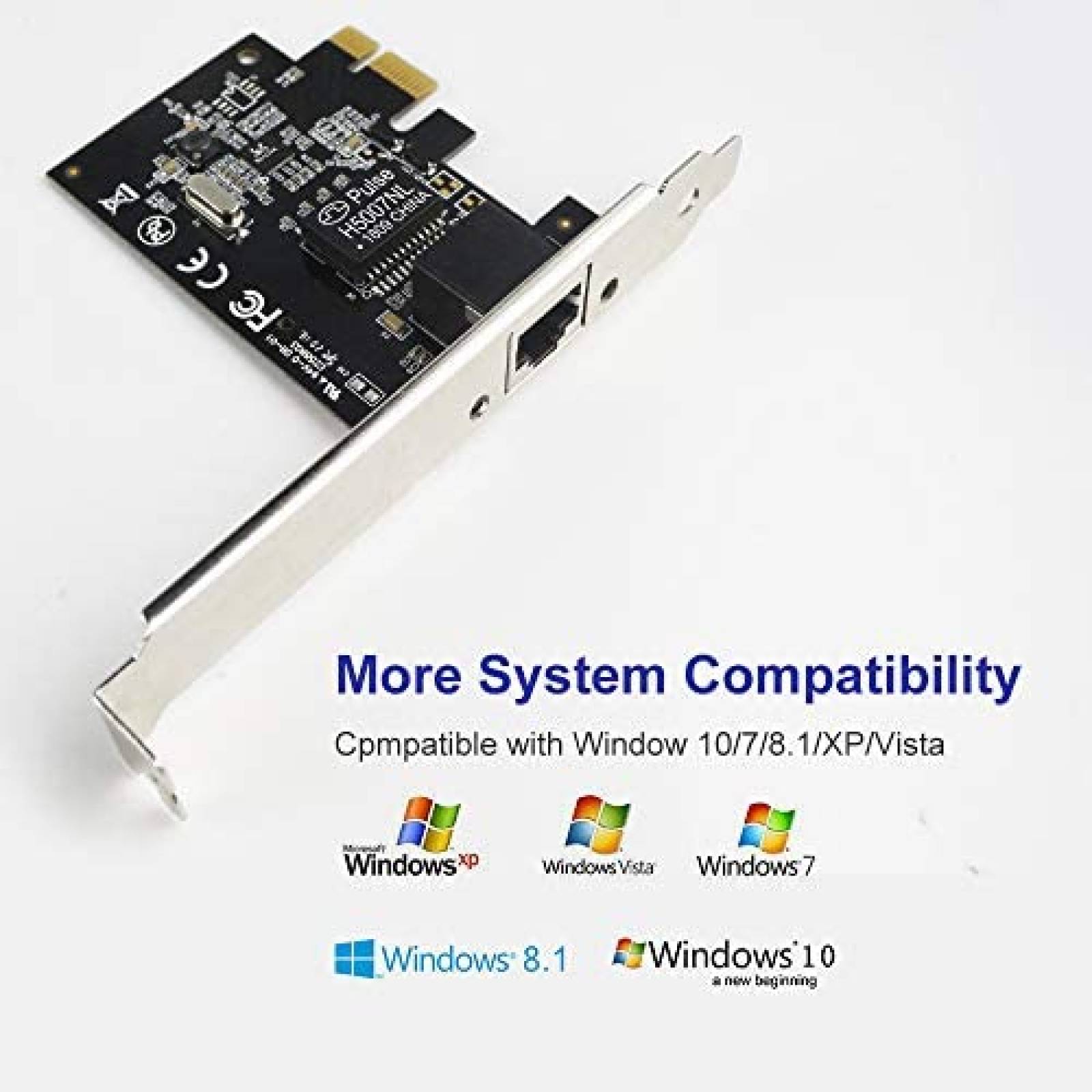 Tarjeta de red EDUP Gigabit Ethernet PCI Express Convertidor