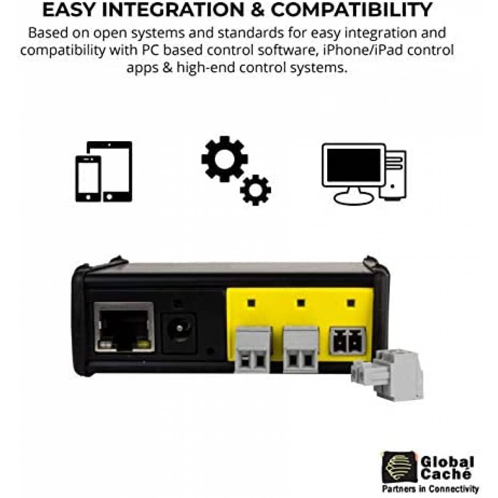 Convertidor Global Cache IP2CC iTach Hasta Tres Dispositivos