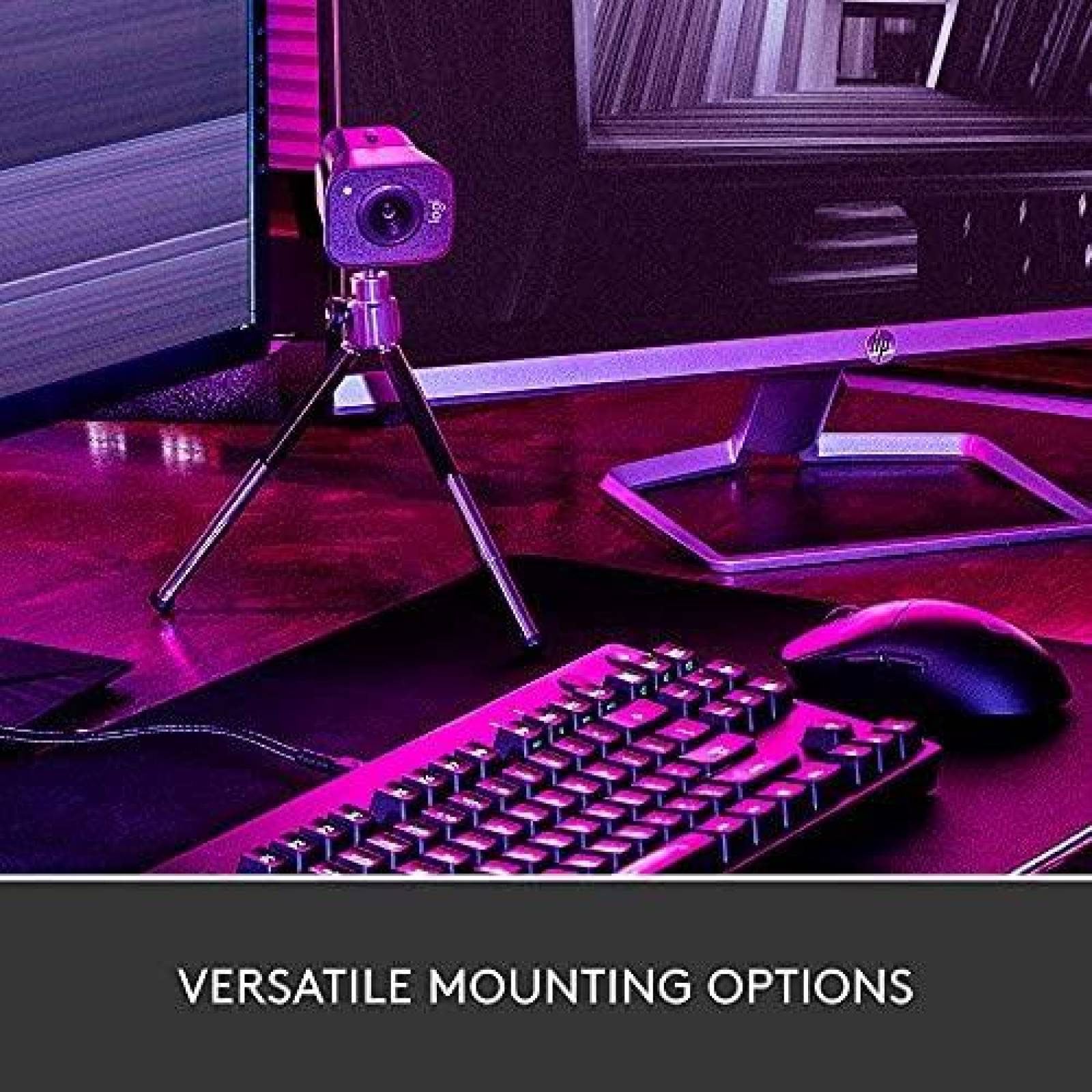 Camara Web Logitech StreamCam HD 1080P 60FPS USB C -Negro