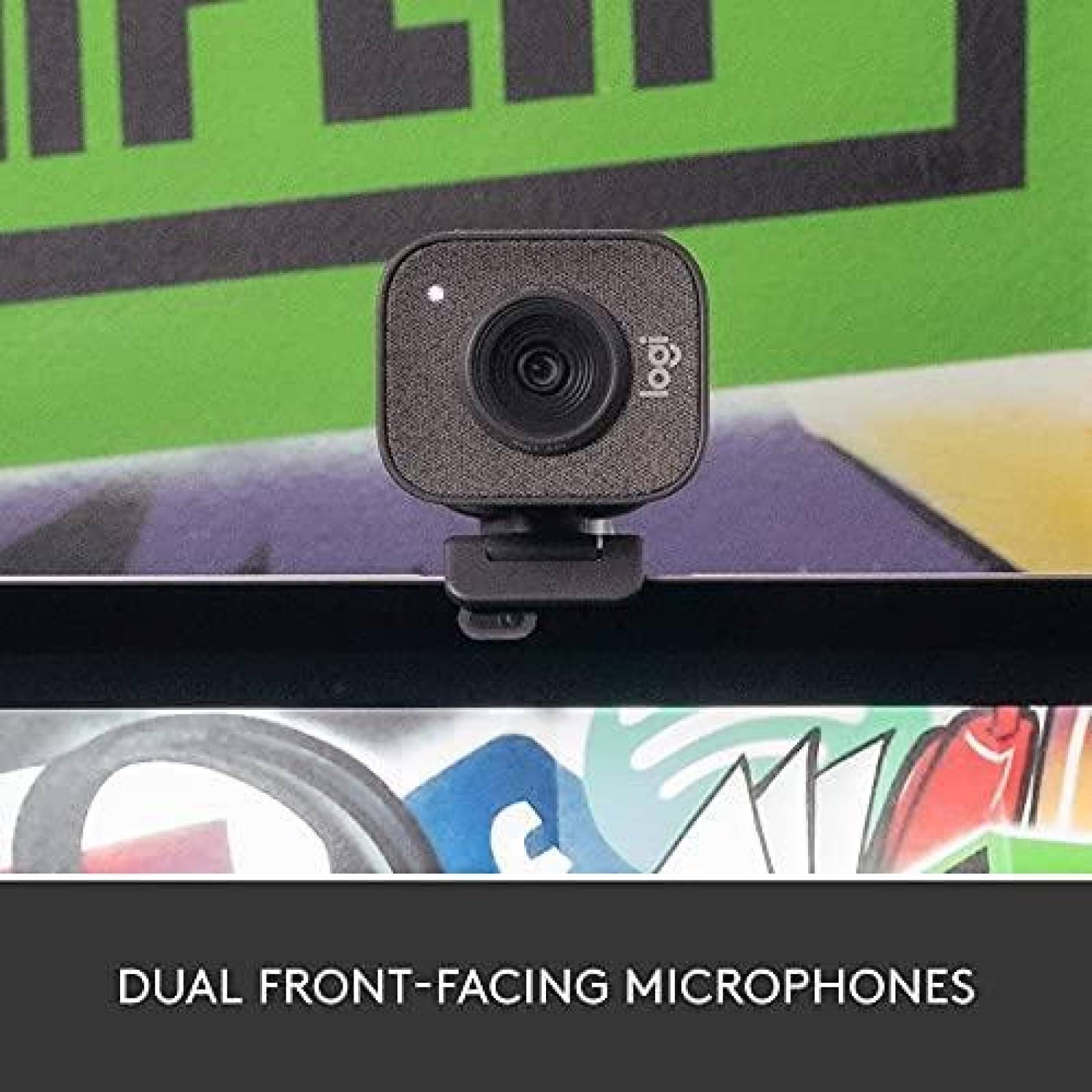 Camara Web Logitech StreamCam HD 1080P 60FPS USB C -Negro