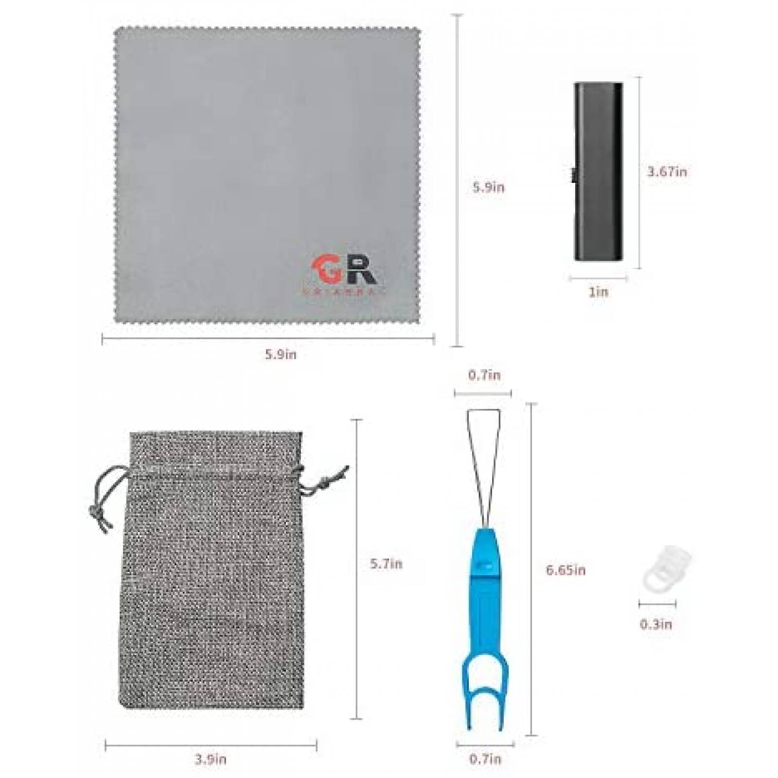 Anillo teclado mecanico Gariarrac 150 piezas -Gris