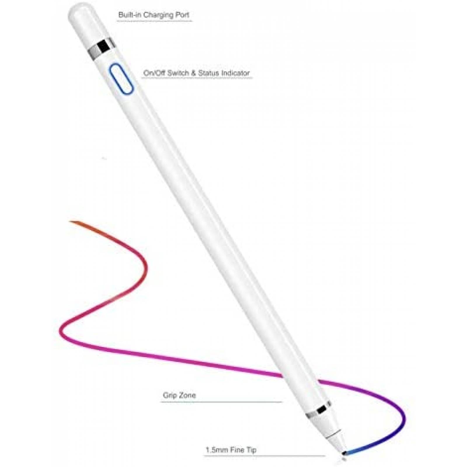 Lapiz digital MODW Compatible 1.5mm Metal Sensividad -Blanco