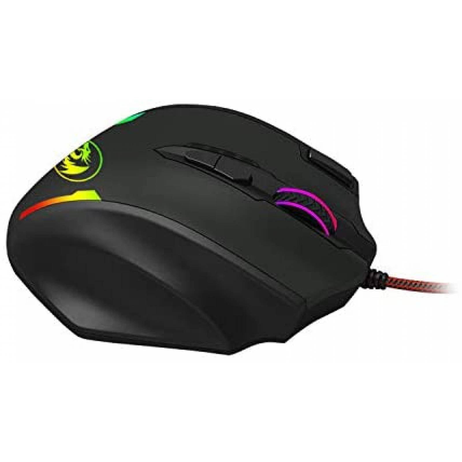 Mouse Gamer Redragon M908 18 botones programables 12400 DPI