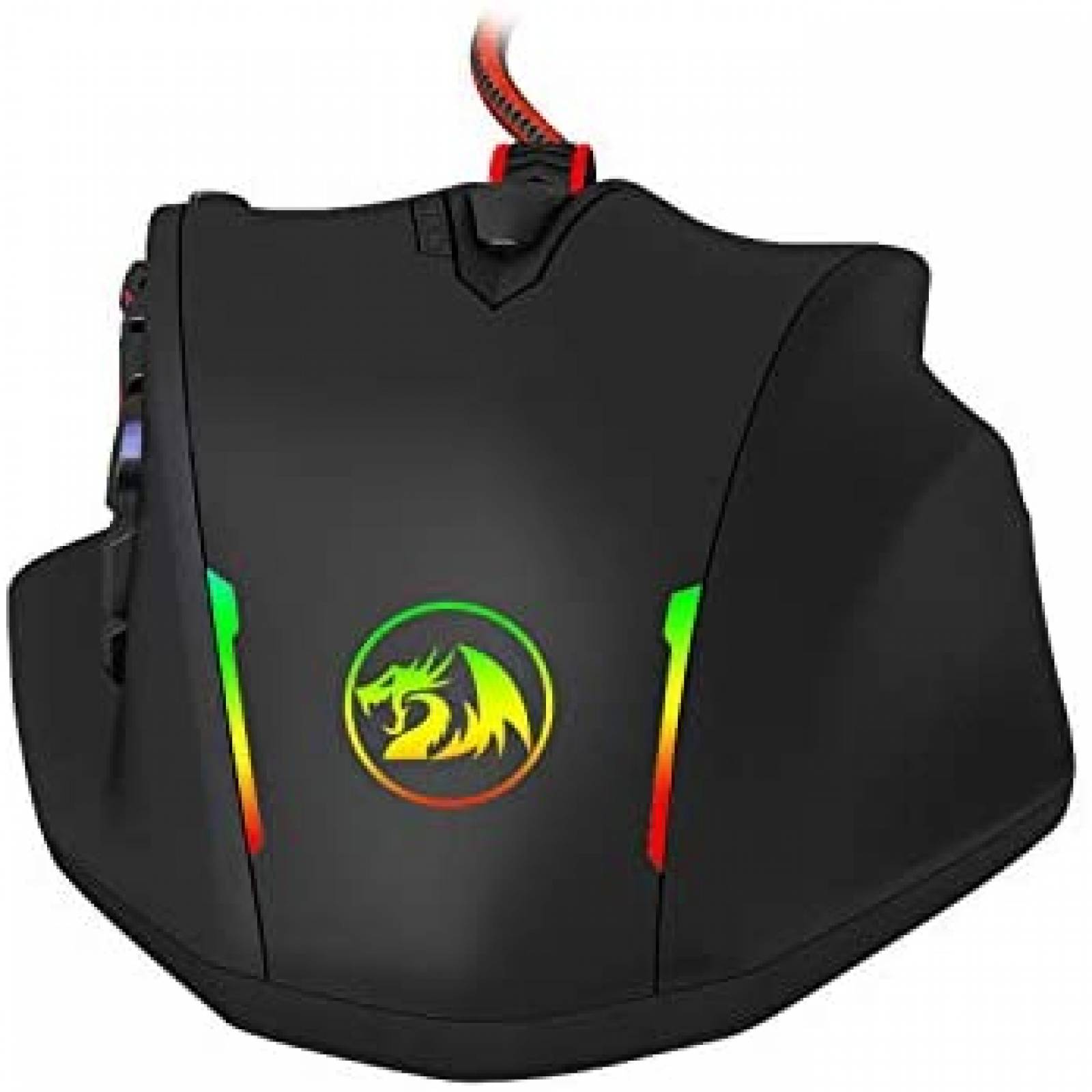 Mouse Gamer Redragon M908 18 botones programables 12400 DPI