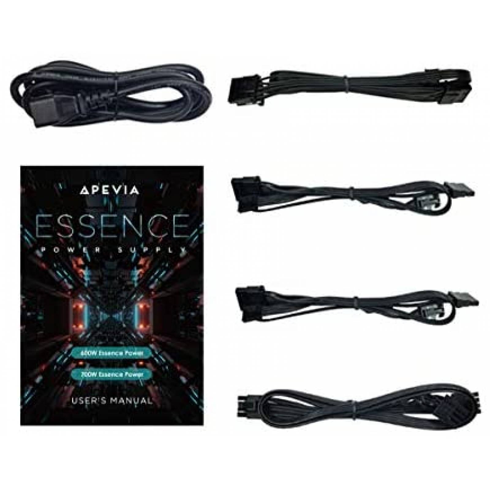 Fuente Alimentacion Apevia ATX-ES600 600W Con Ventilador