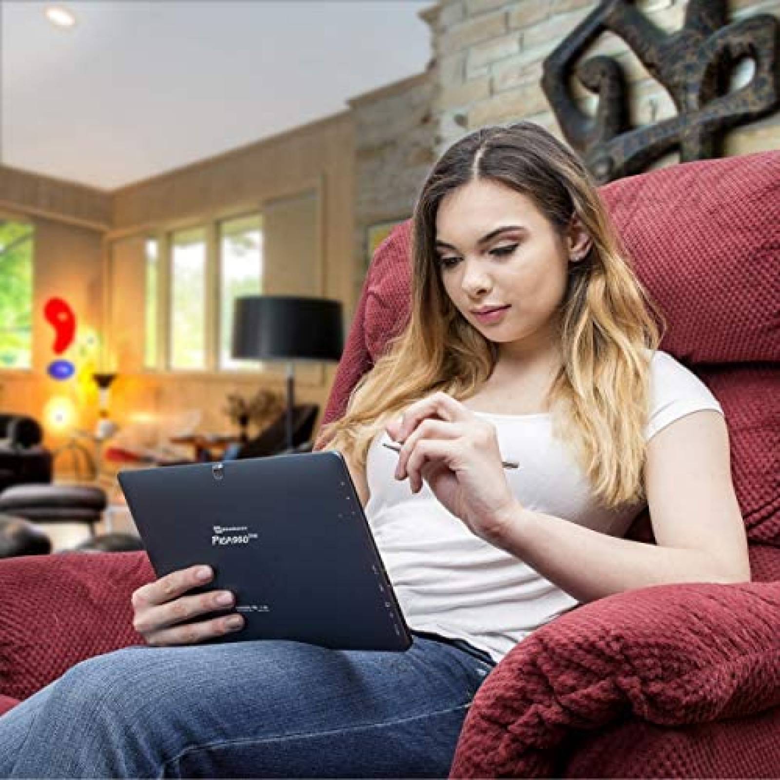 Tableta de dibujo y lapiz optico Simbans PicassoTab de 10"