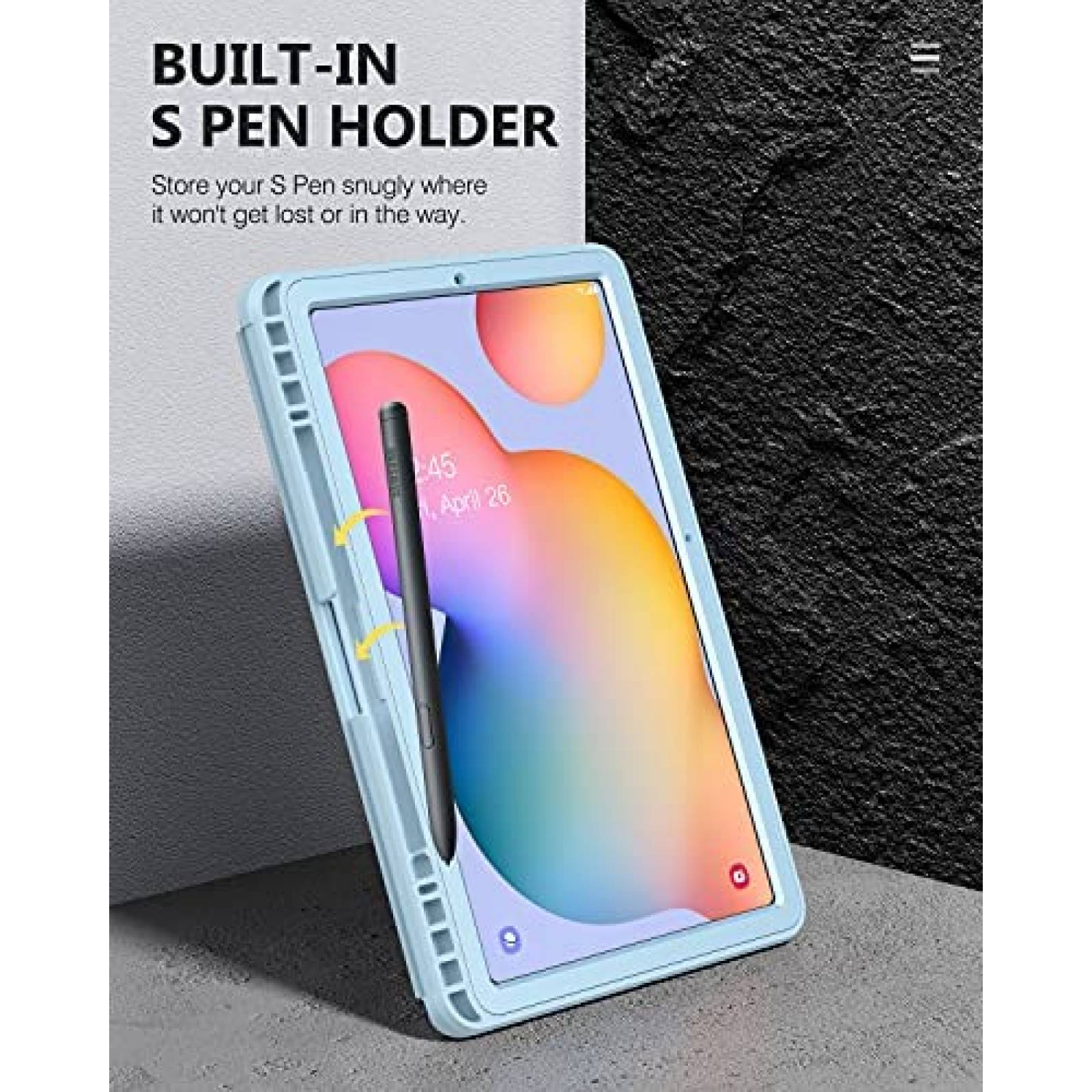 Funda para Tablet MoKo Samsung Galaxy Tab S6 Lite 10.4''