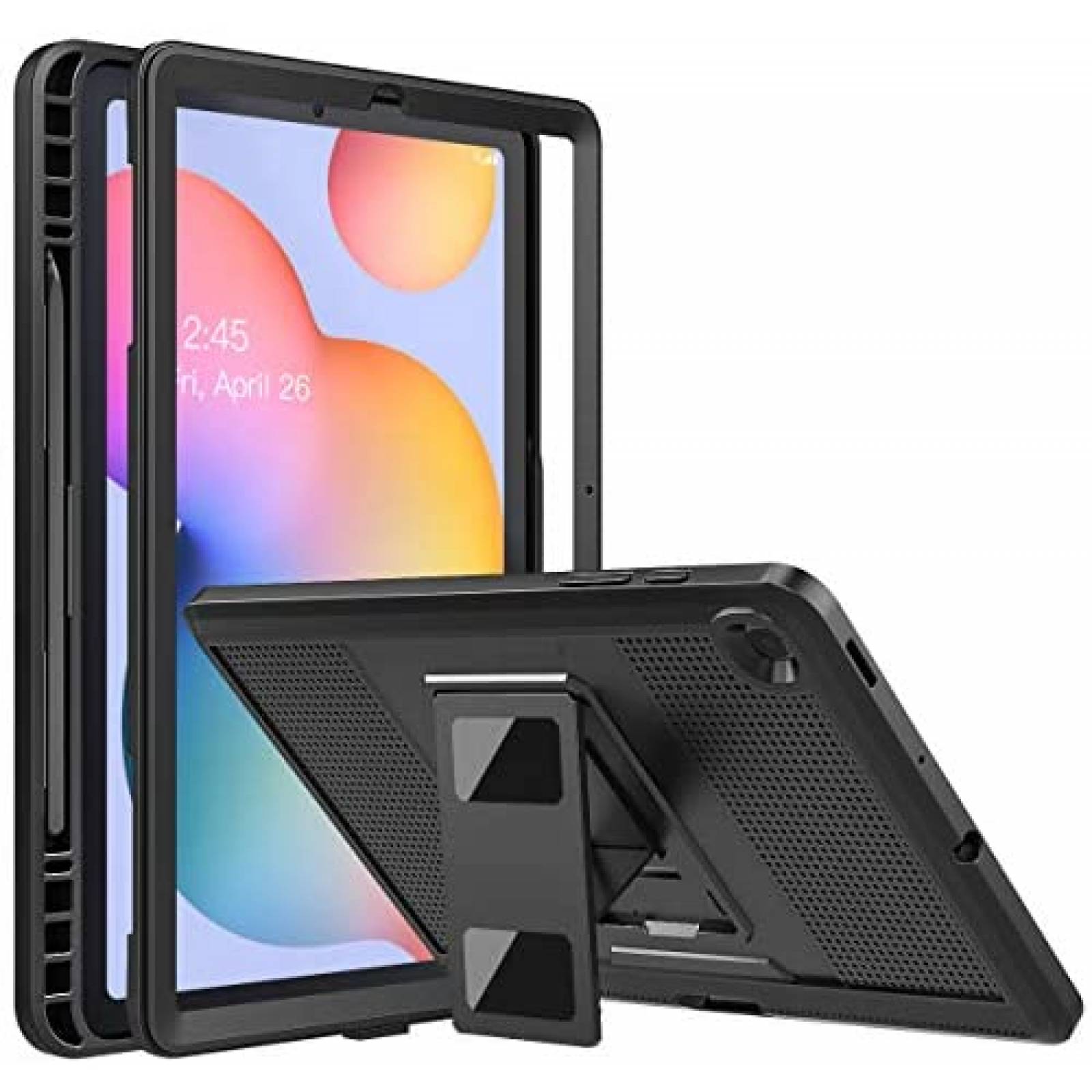 MOKO, . Funda MOKO uso rudo para Samsung Tab A 8.4 2020 (SM-T307) -  Negra, TODOparaSMARTPHONES