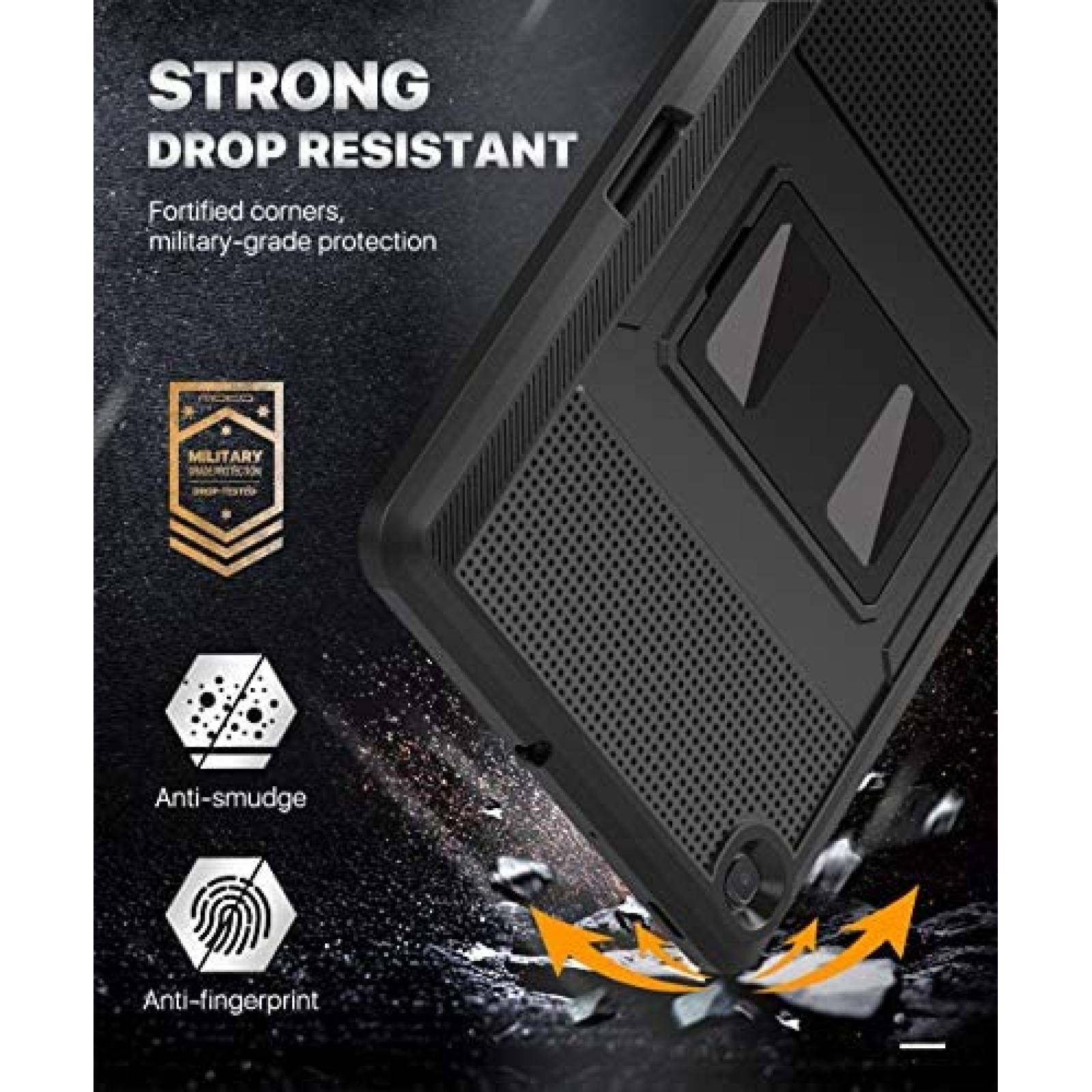 Funda MoKo para Samsung Galaxy Tab S6 Lite 10.4" -Negro