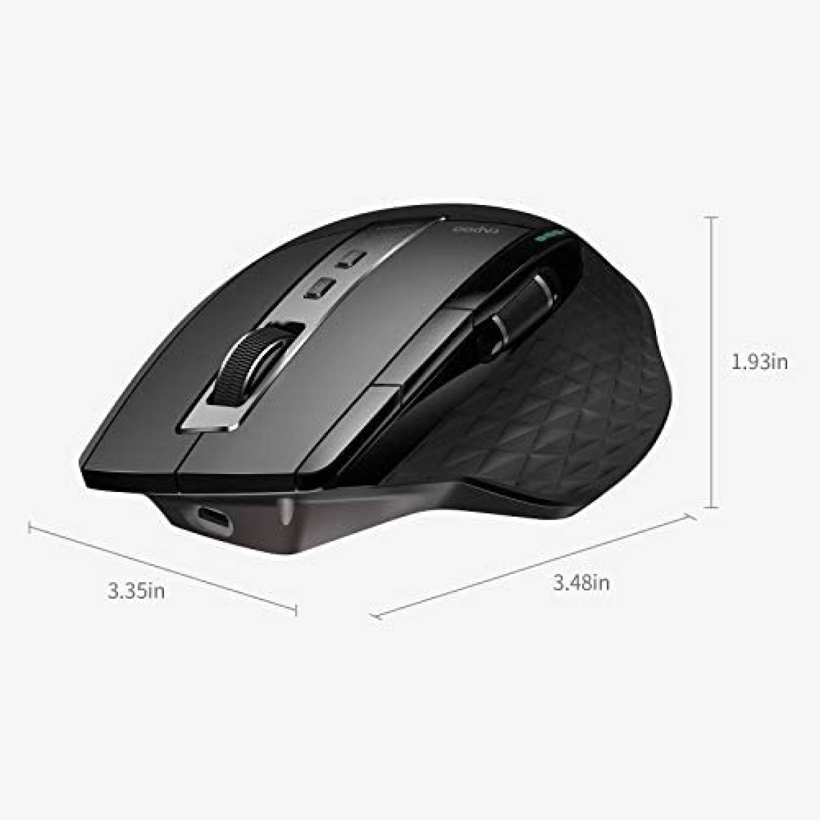 Teclado Rapoo Mouse Bluetooth inalambrico 2.4G -Negro