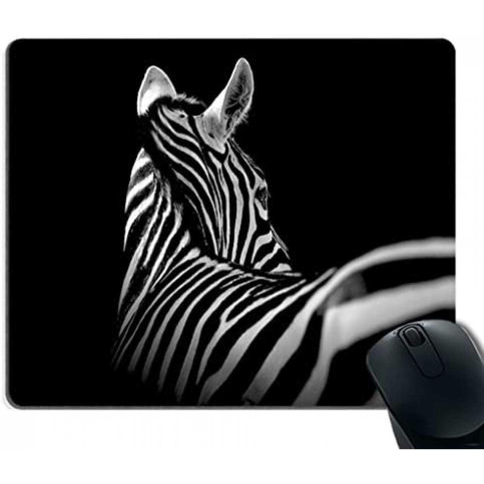 Mouse Pad Smooffly 240MM200MM3MM Zebra -Blanco y Negro