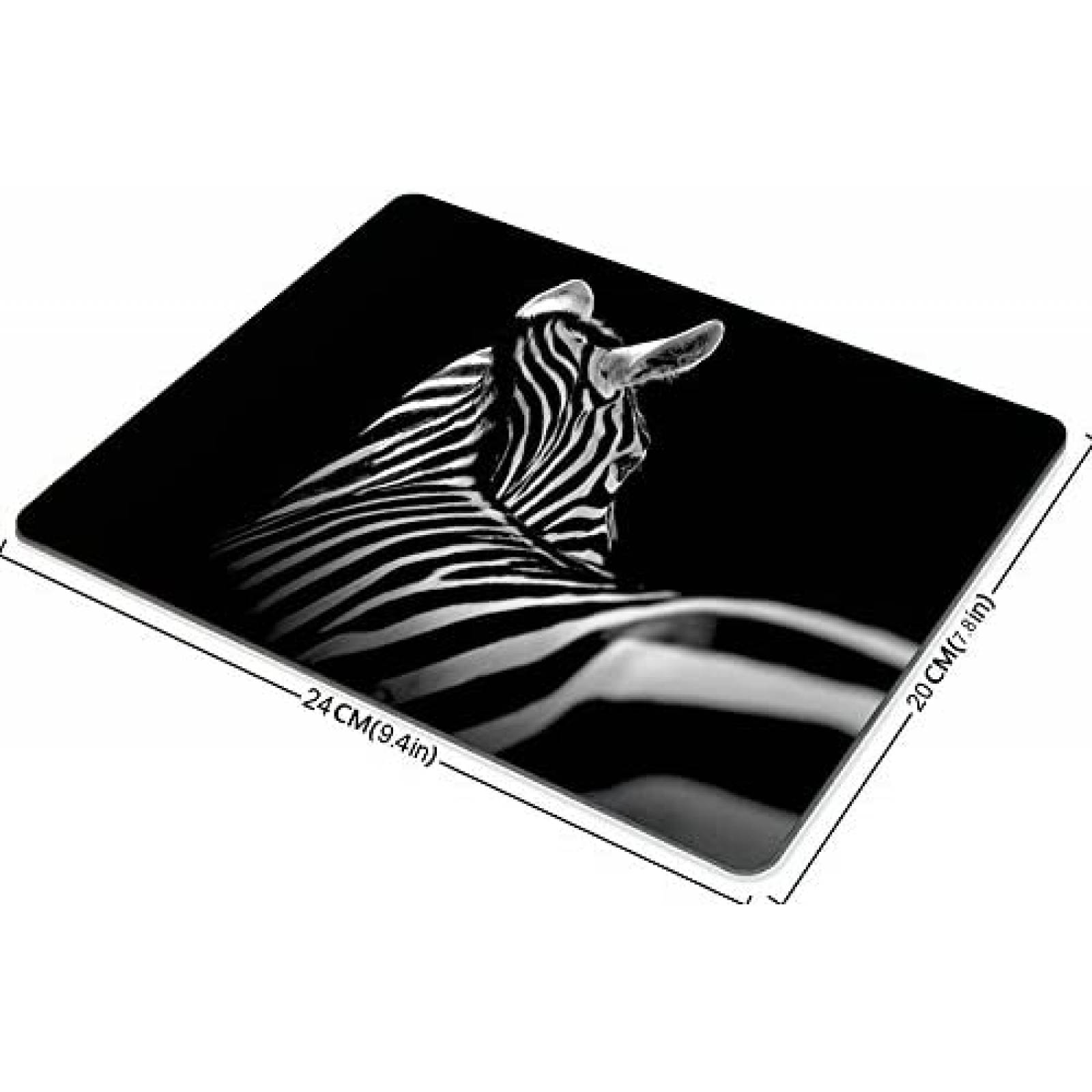 Mouse Pad Smooffly 240MM200MM3MM Zebra -Blanco y Negro