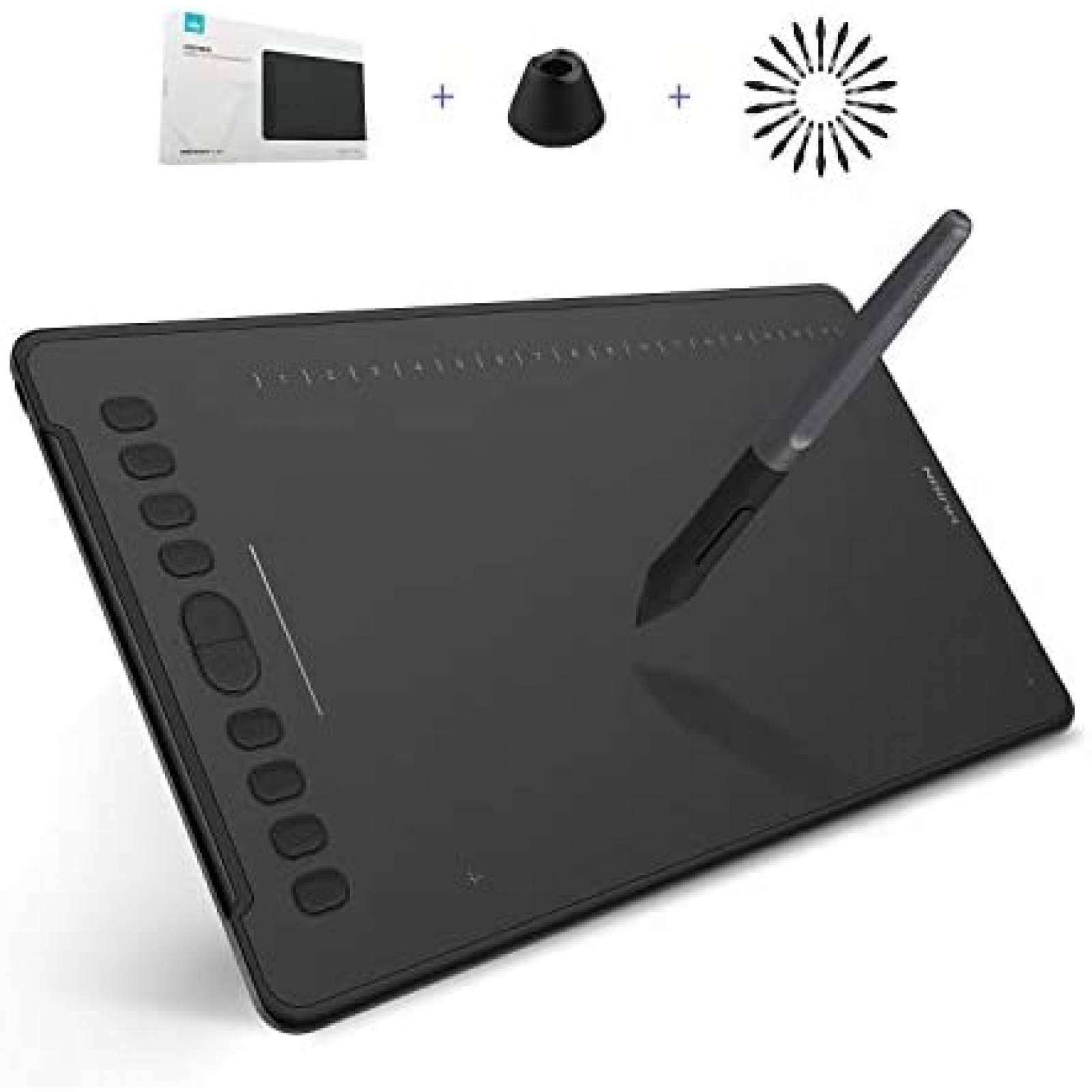 Tabletas Graficas HUION Inspiroy H1161 USBC Negro