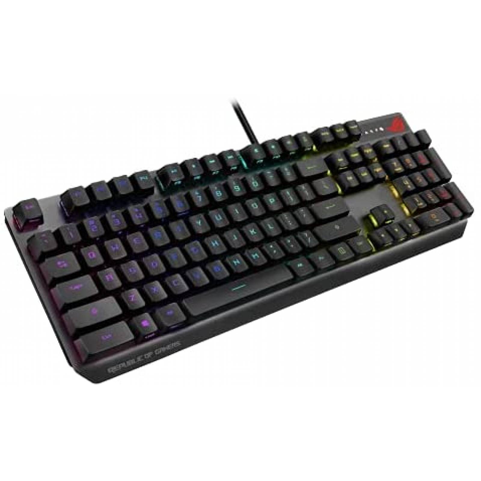 Teclado Gamer ASUS ROG Strix Scope RX iluminacion RGB Aura