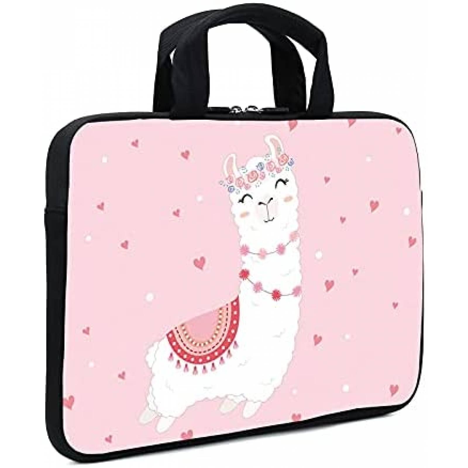 Maletin XMBFZ Para Laptop 11.6-12.1'' Dibujo Alpaca -Rosa