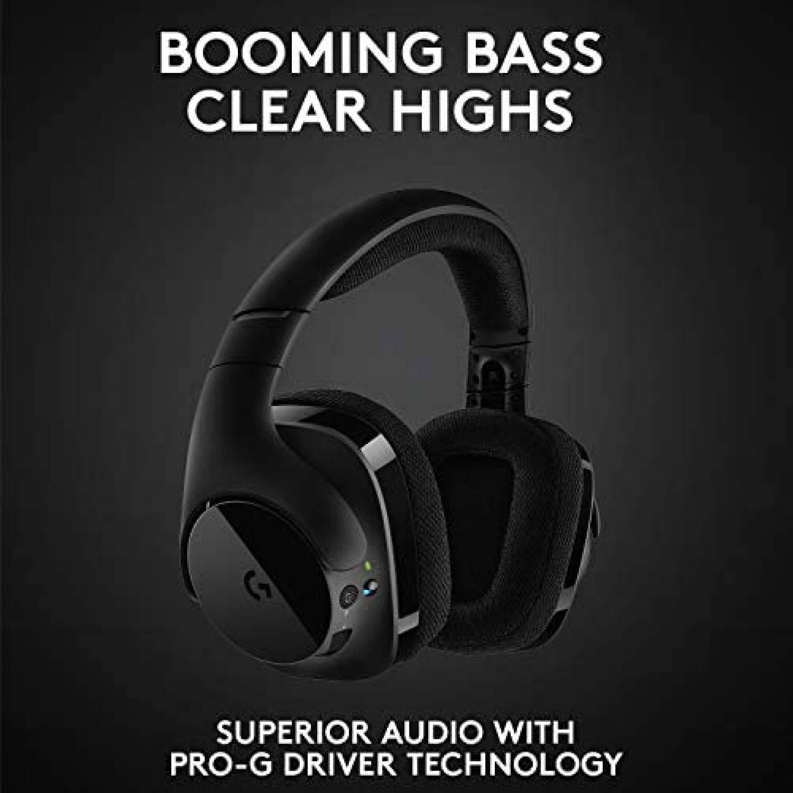 Audifonos Logitech G G533 Gamer Inalambricos Ligeros Win10