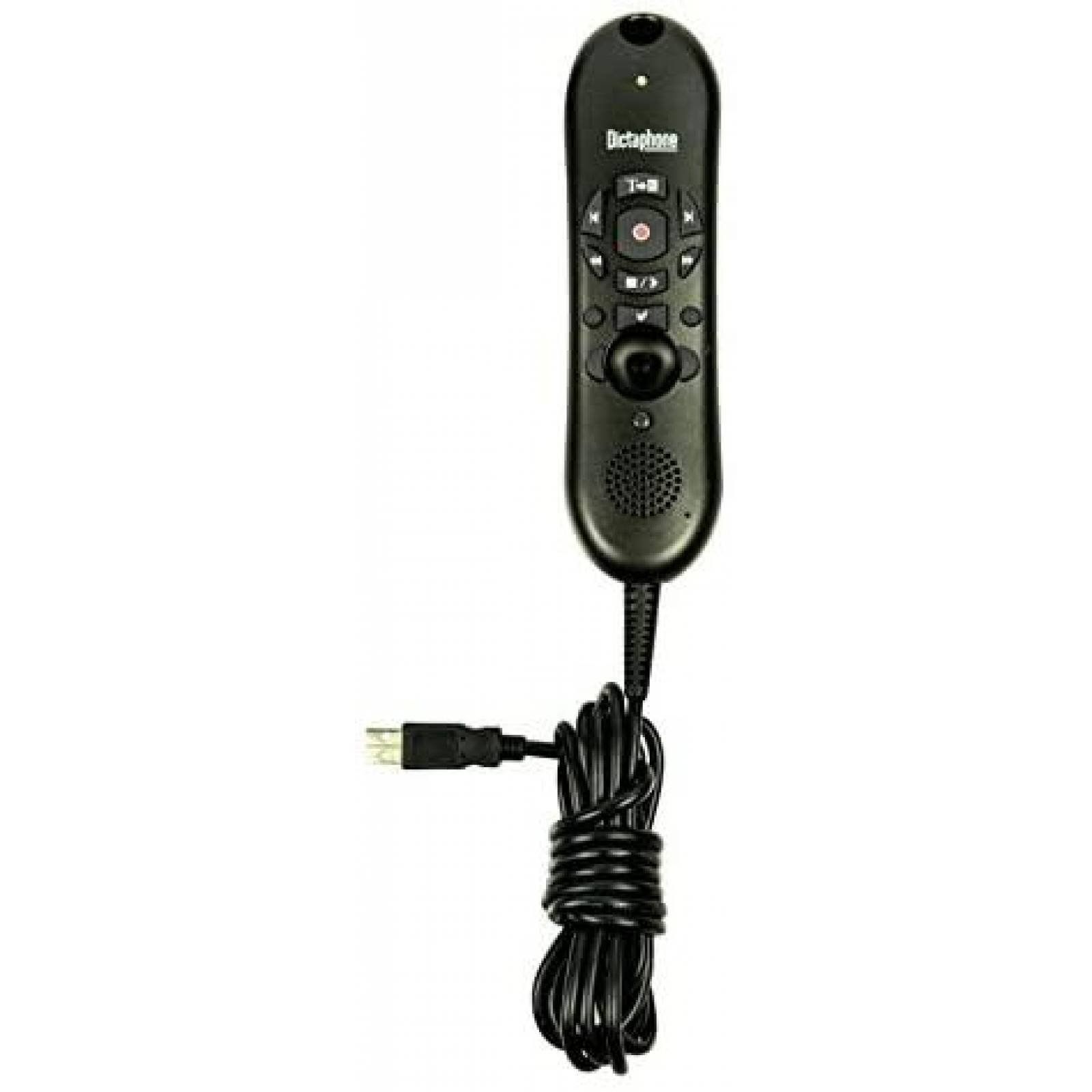 Dictafono Nuance PowerMic II 44365 USB Para PC -Negro