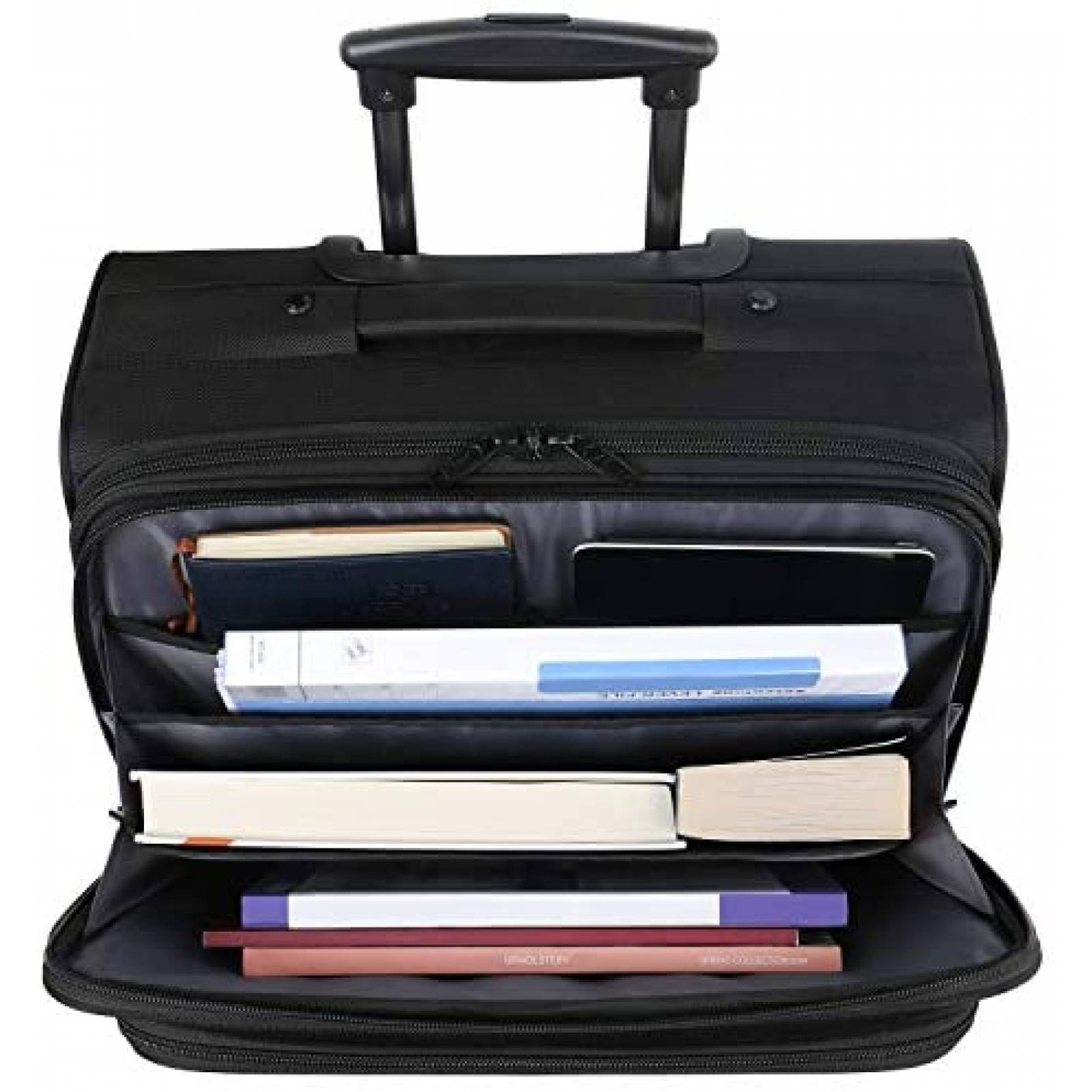 Mochila de Ruedas Matein para Laptop de 17'' -Negro