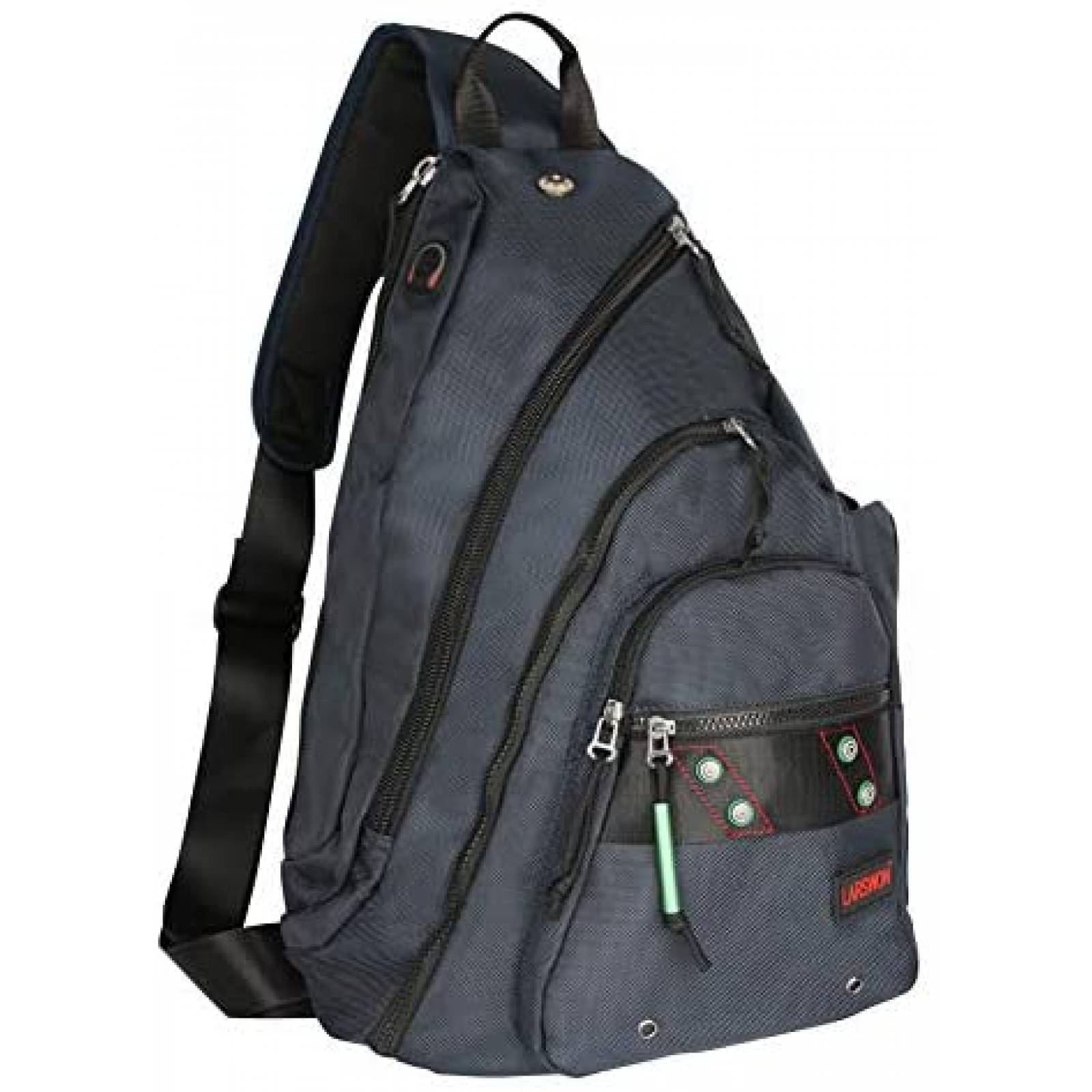 Mochila Larswon Sling para Hombre 29 x 49 x 18 cm -Negro