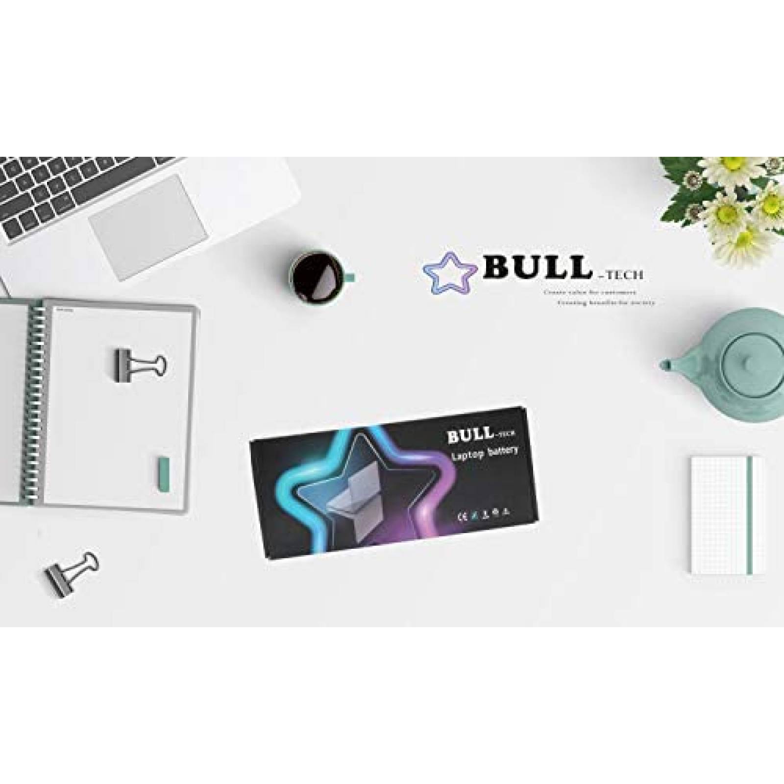 Cargador Universal Bull Tech para Laptop Dell de 65W -Negro