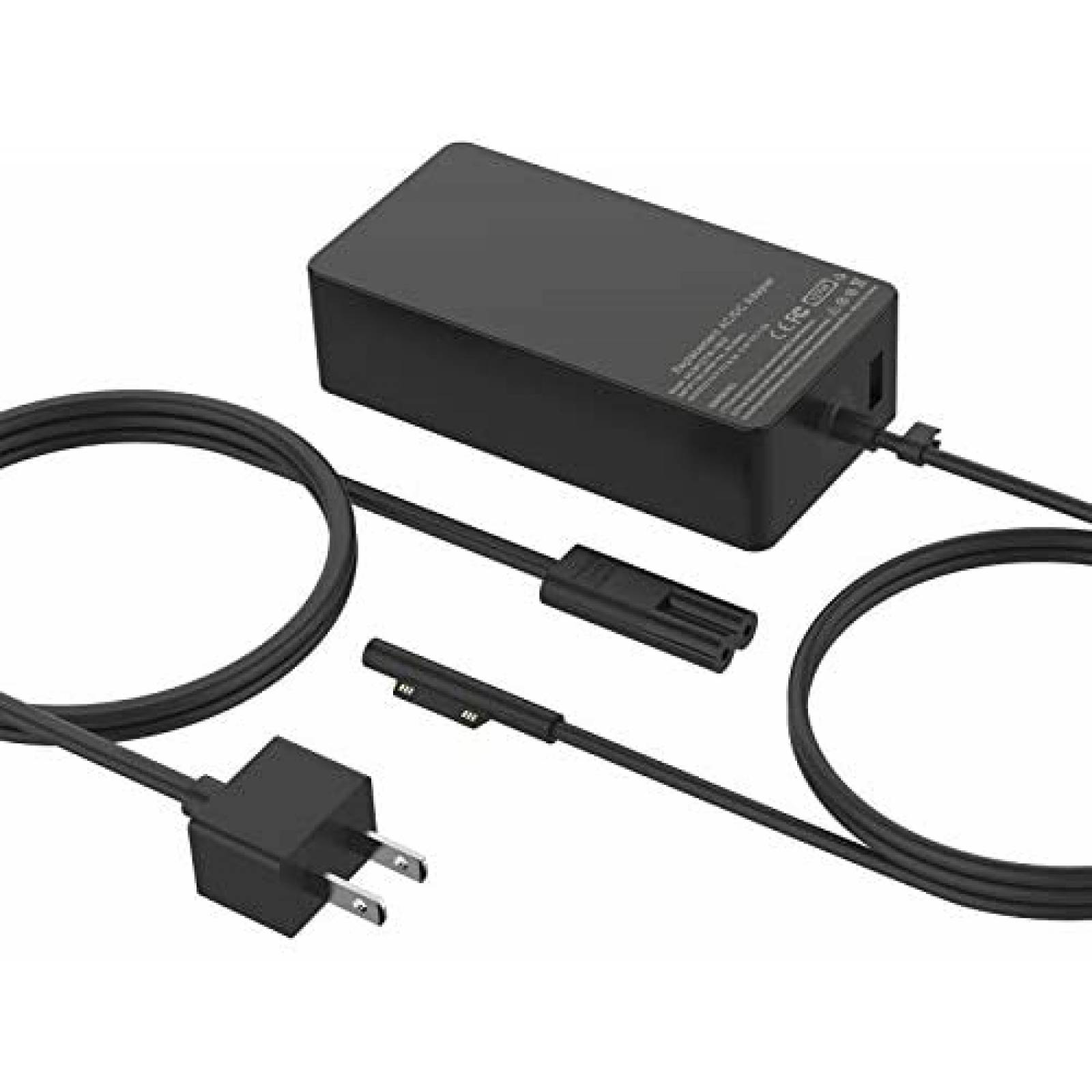 Cargador Universal Mackertop para Surface Pro de 127W -Negro