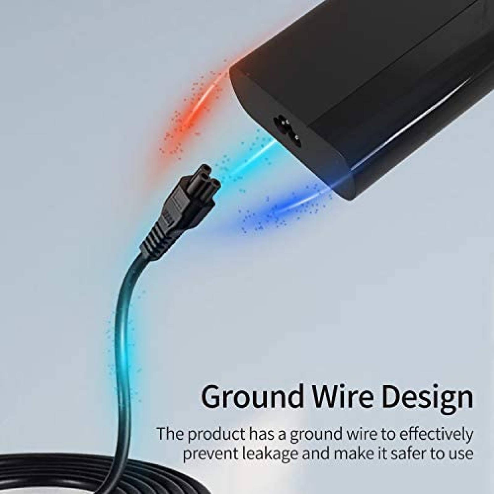 Fuente de poder HUNDA A2002 USB C Carga rapida -Negro