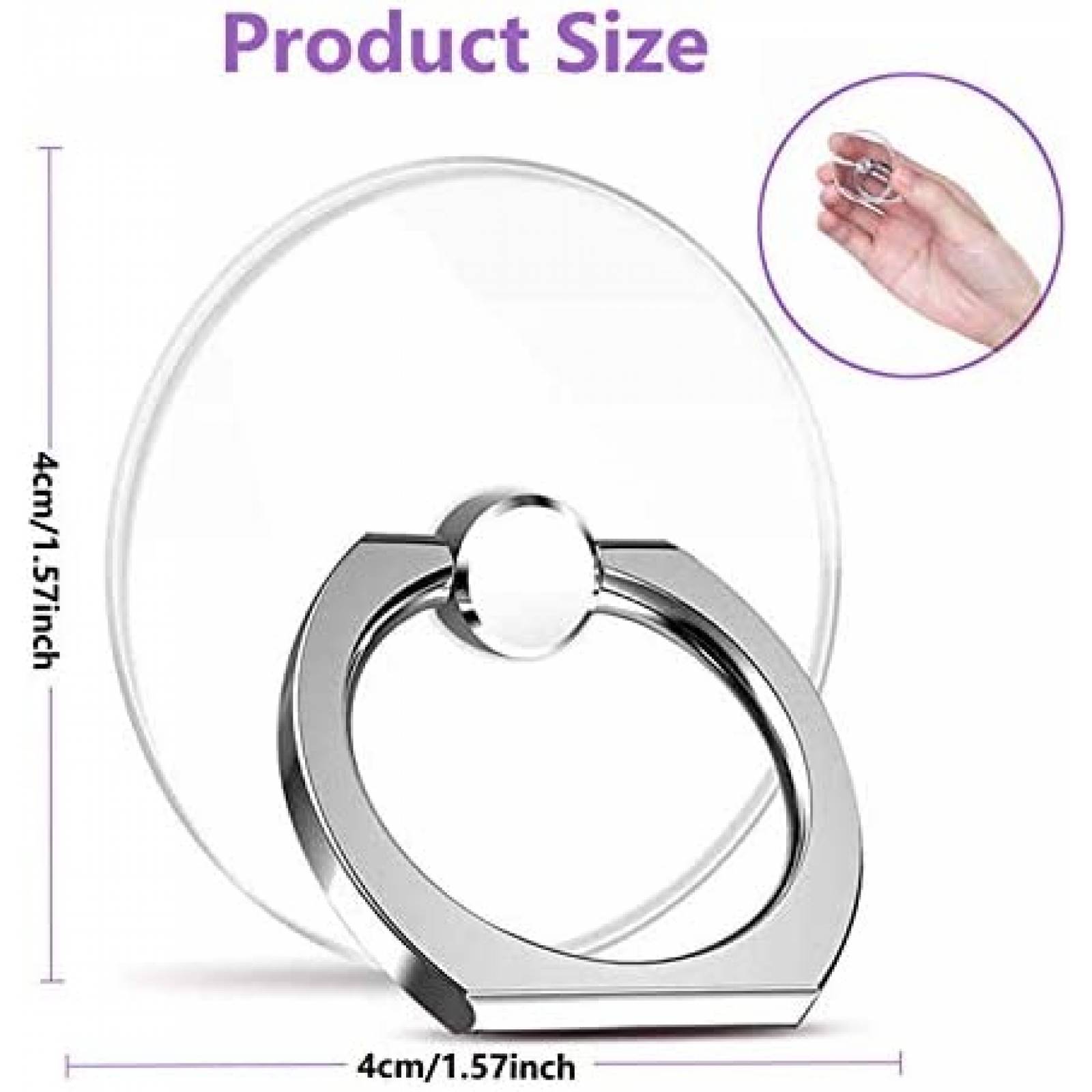 Soporte para celular de anillo DFsucces Paquete de 2