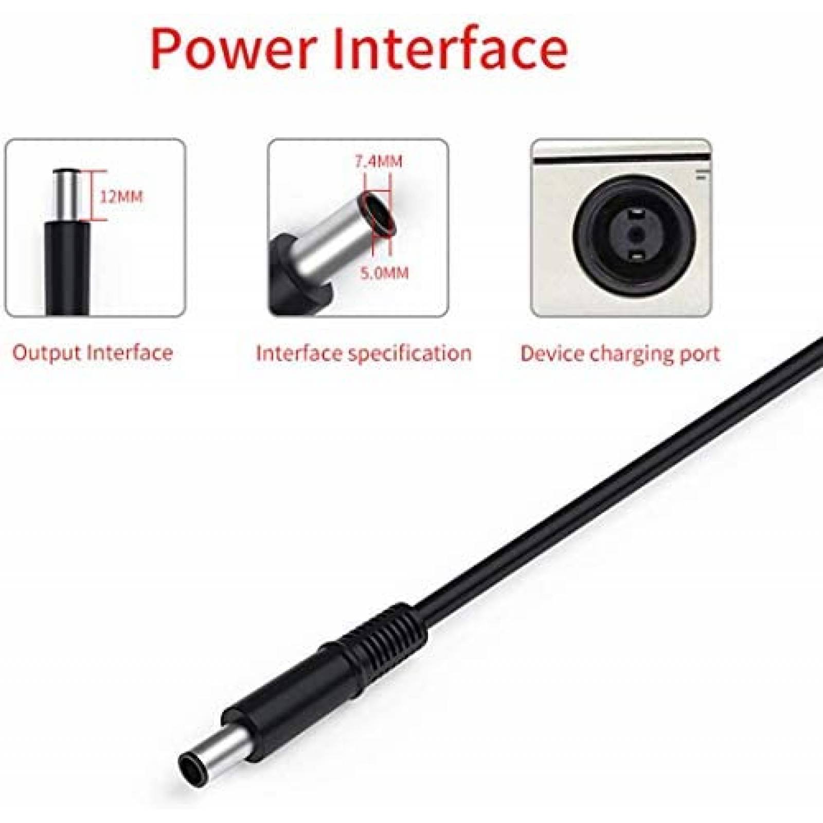 Cargador Generico 100-240V 50-60Hz 19.5V-9.23A 180 Watts