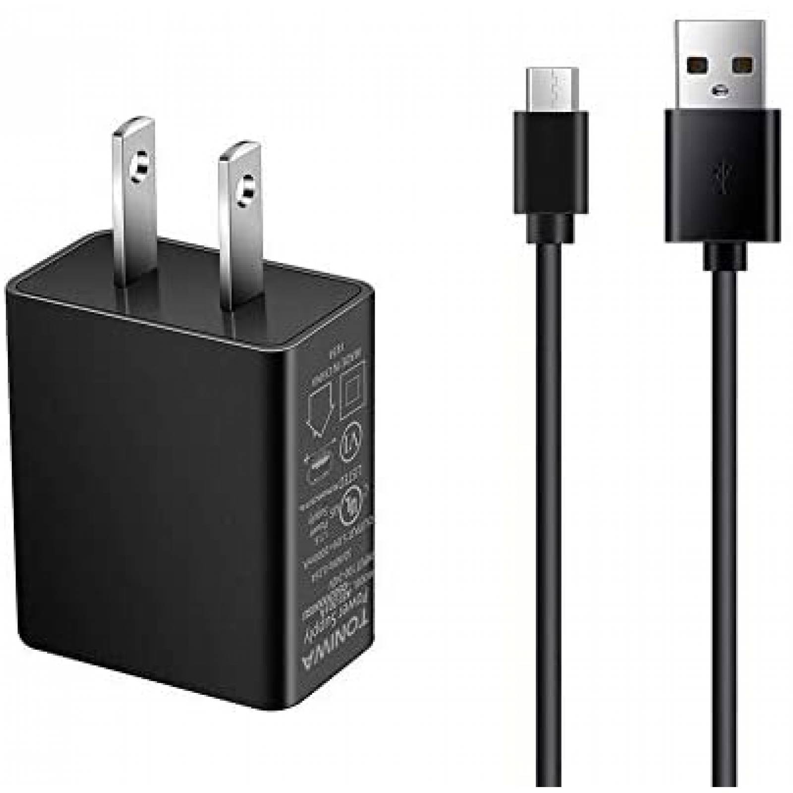 Cargador USB TONIWA para Samsung Galaxy Tab S6 Tipo C -Negro