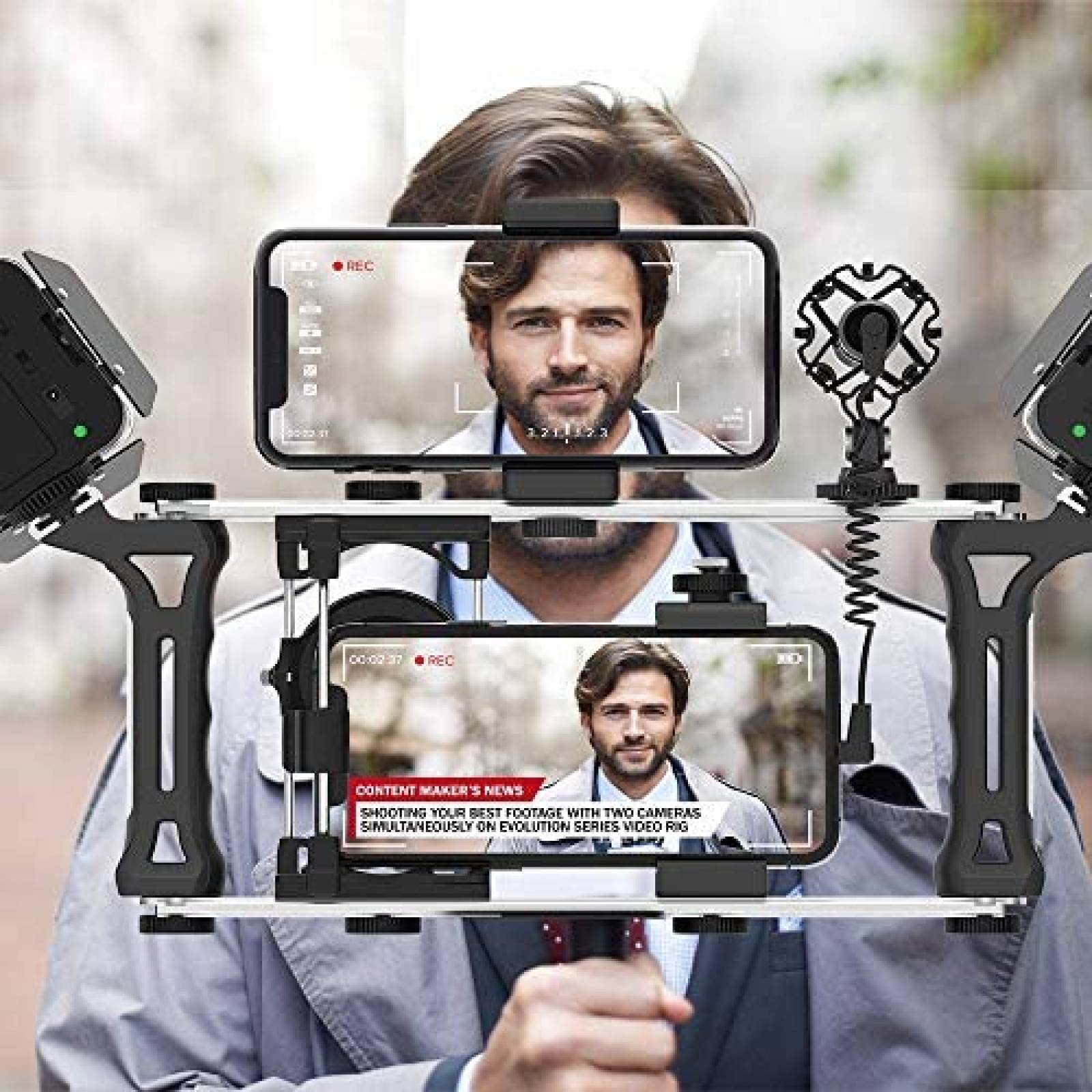 Soporte Smartphone DREAMGRIP PRO Universal DSLR -Negro