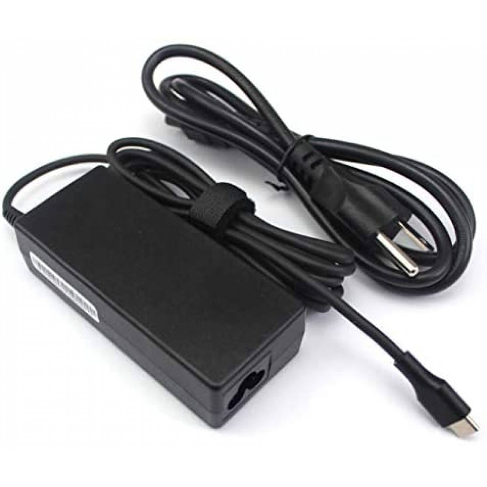 Cargador ECHEER 65W 45W USB-C para HP Chromebook X360 -Negro