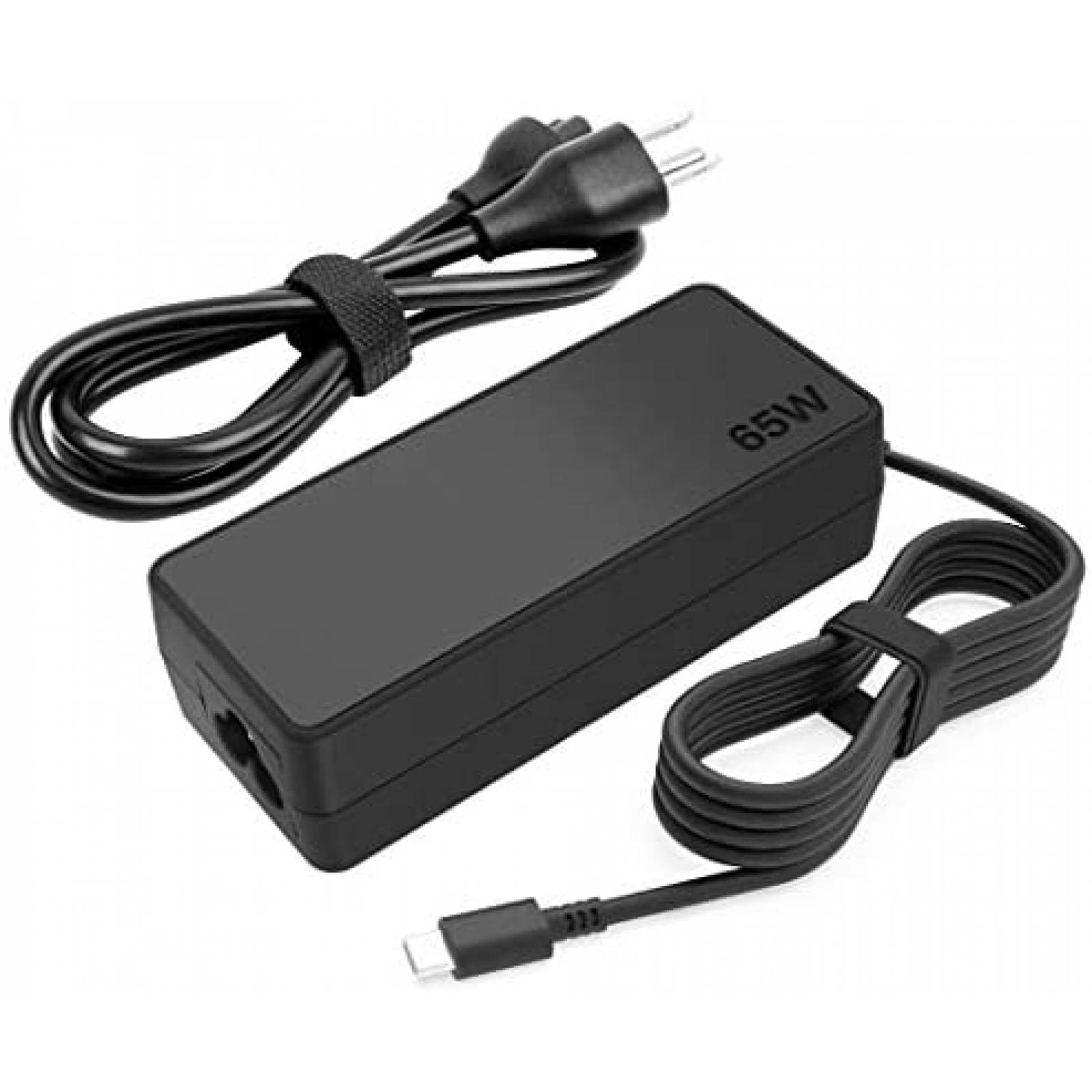 Cargador Laptop ZENGE AD200325 65W USB C Compatible -NEgro
