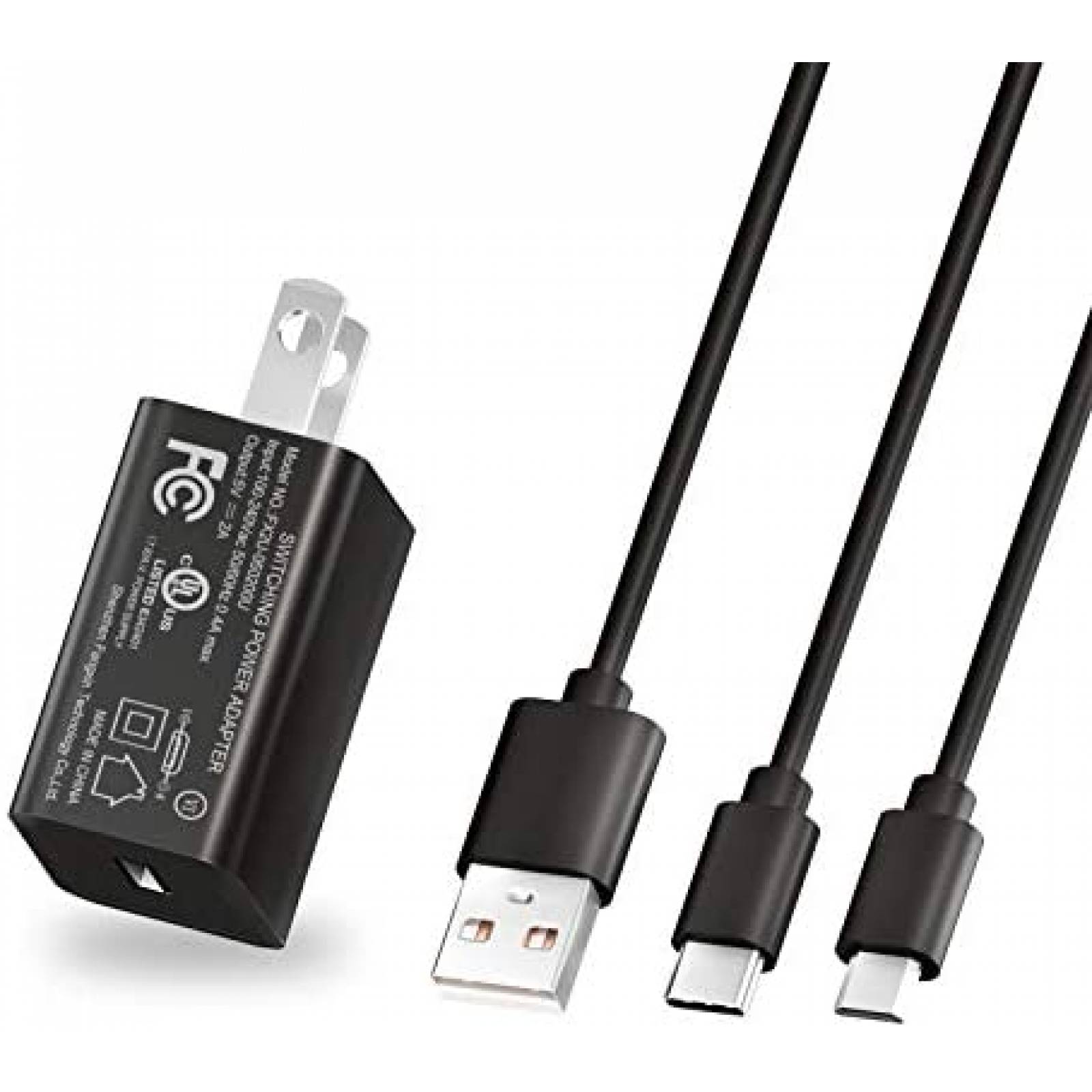 Cargador para Tablet TAPLE Kindle Fire 7'' HD 2A AC -Negro